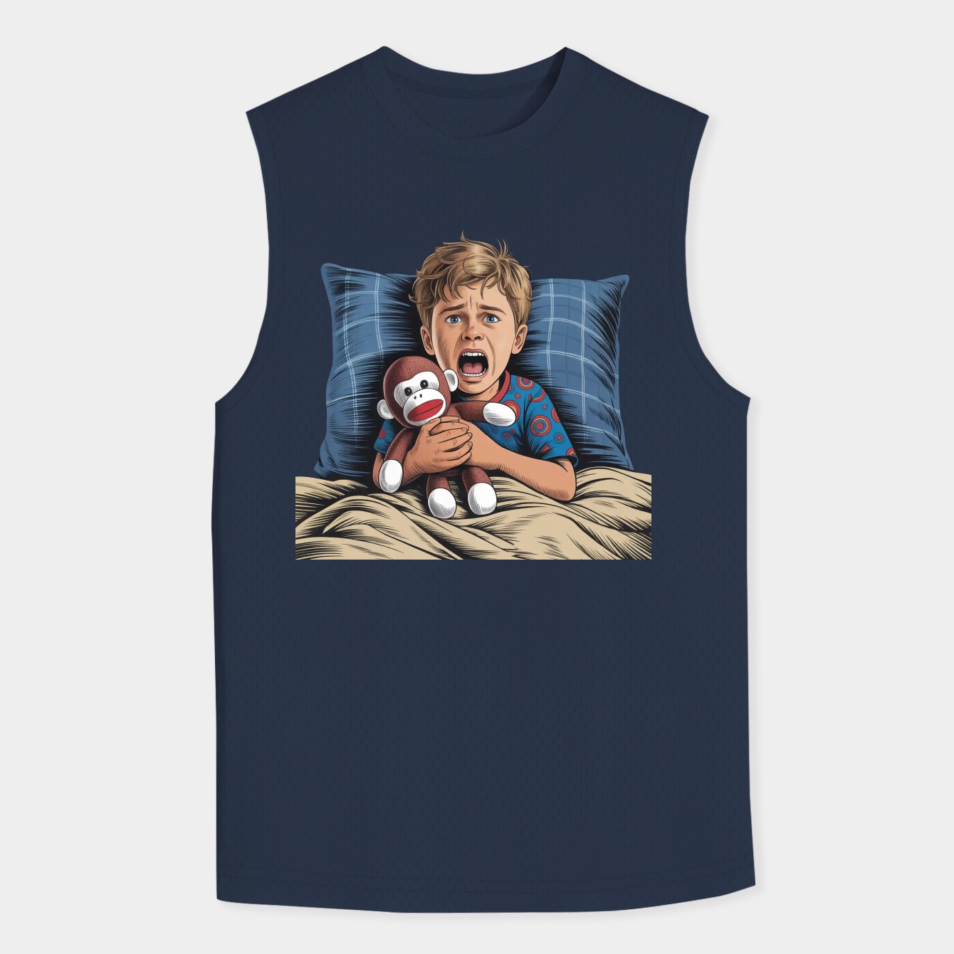 Scared Rowley Men's Tank Top