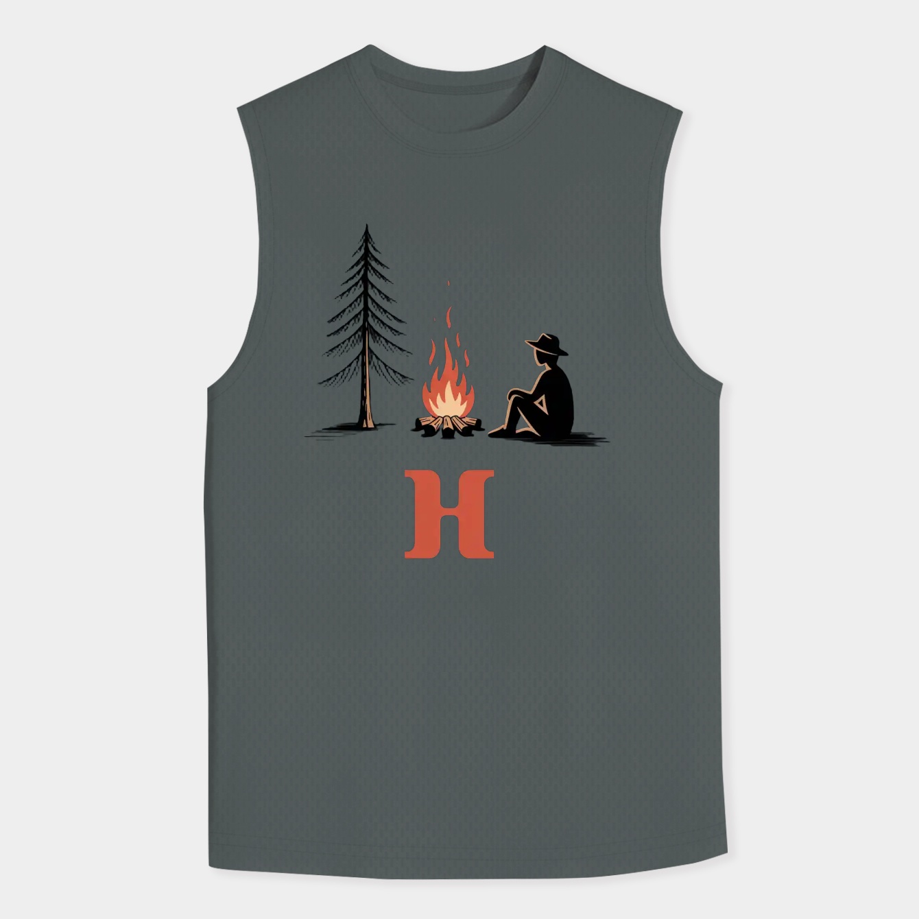 A Pine Campfire Men's Tank Top