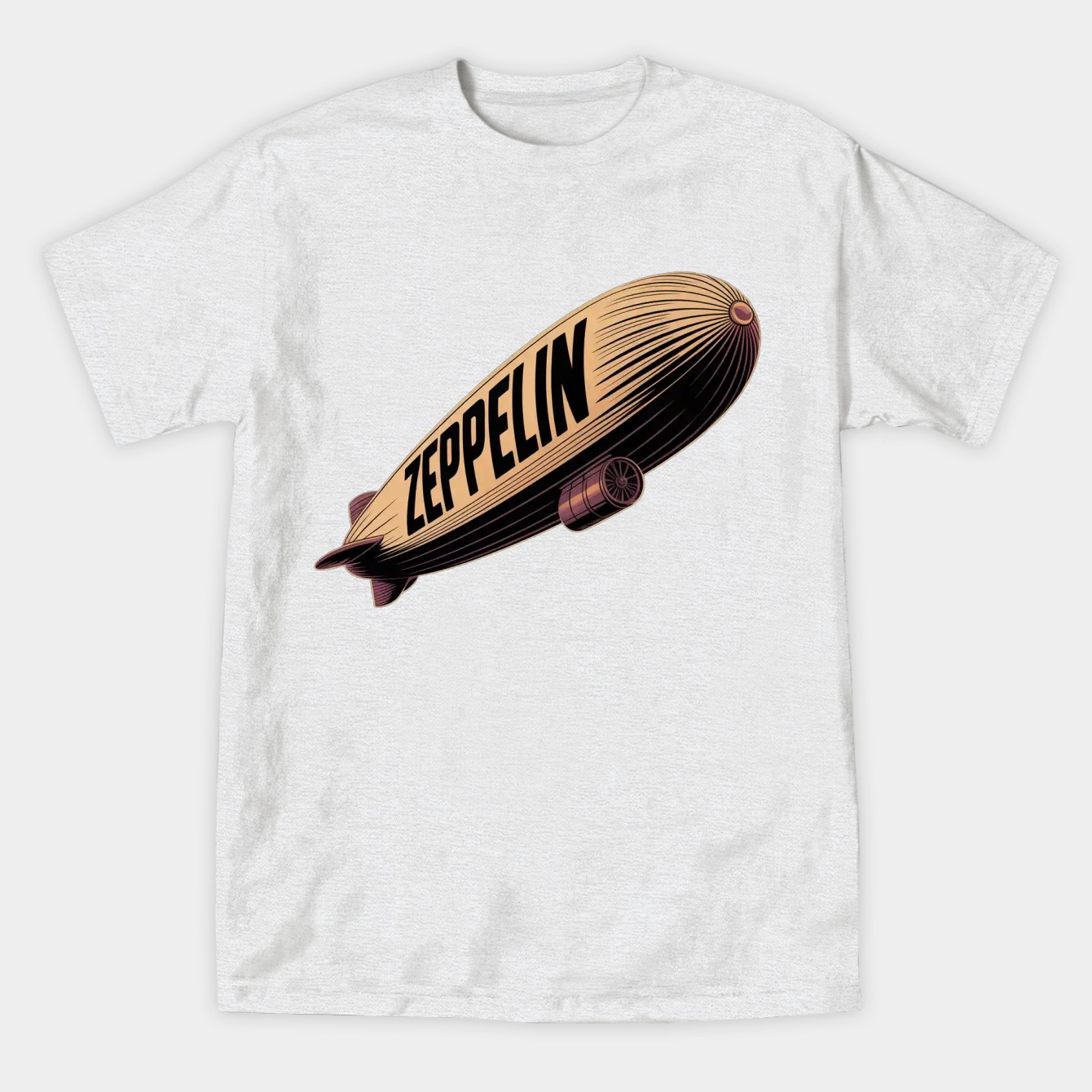 Classic Zeppelin Design Women's Athletic Performance T-Shirt