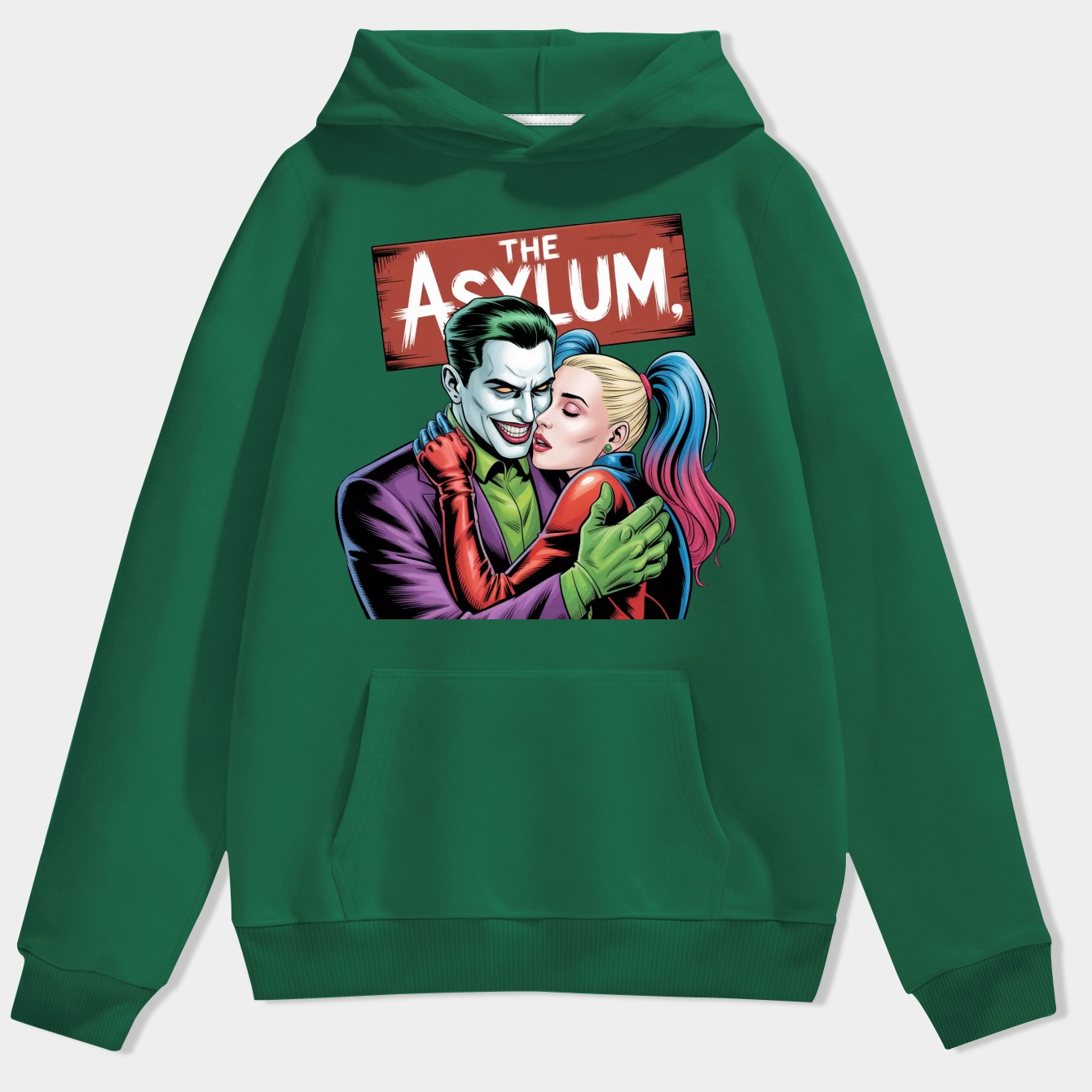 The Asylum - Joker and Harley Quinn Rainy Embrace
