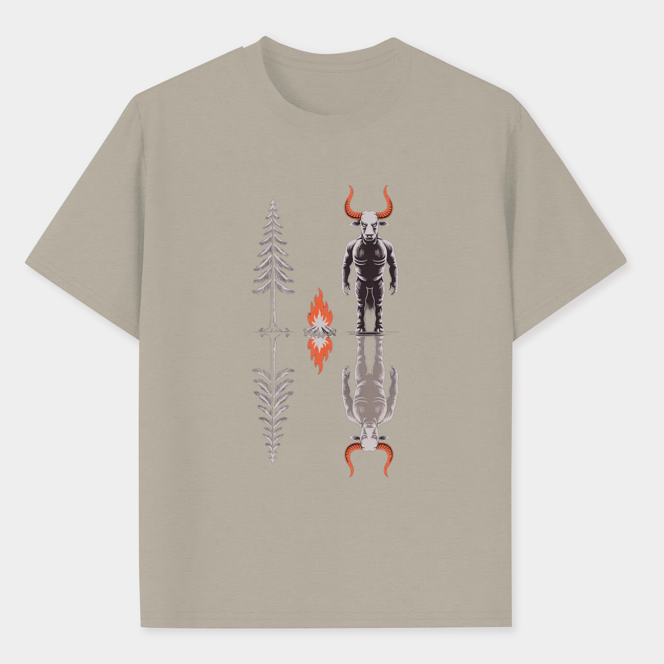 Mirroring Honor Men's Performance Athletic T-Shirt