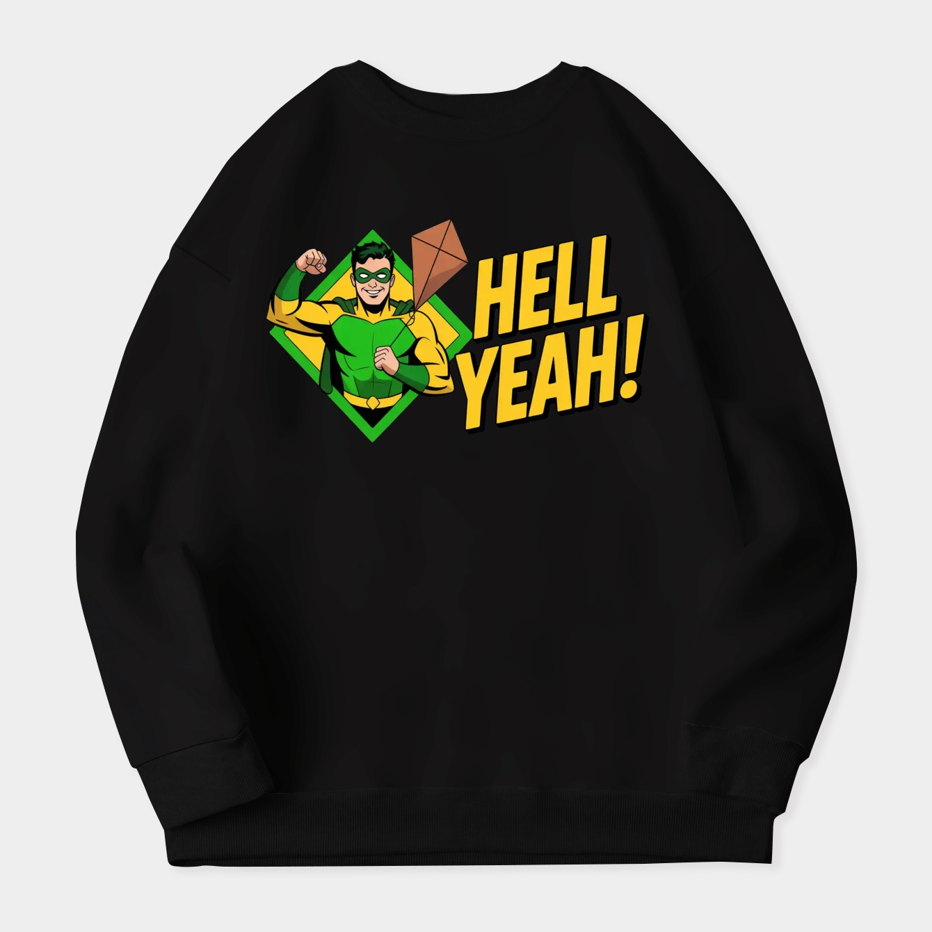 Kiteman! Hell yeah! Women's Crewneck Sweatshirt
