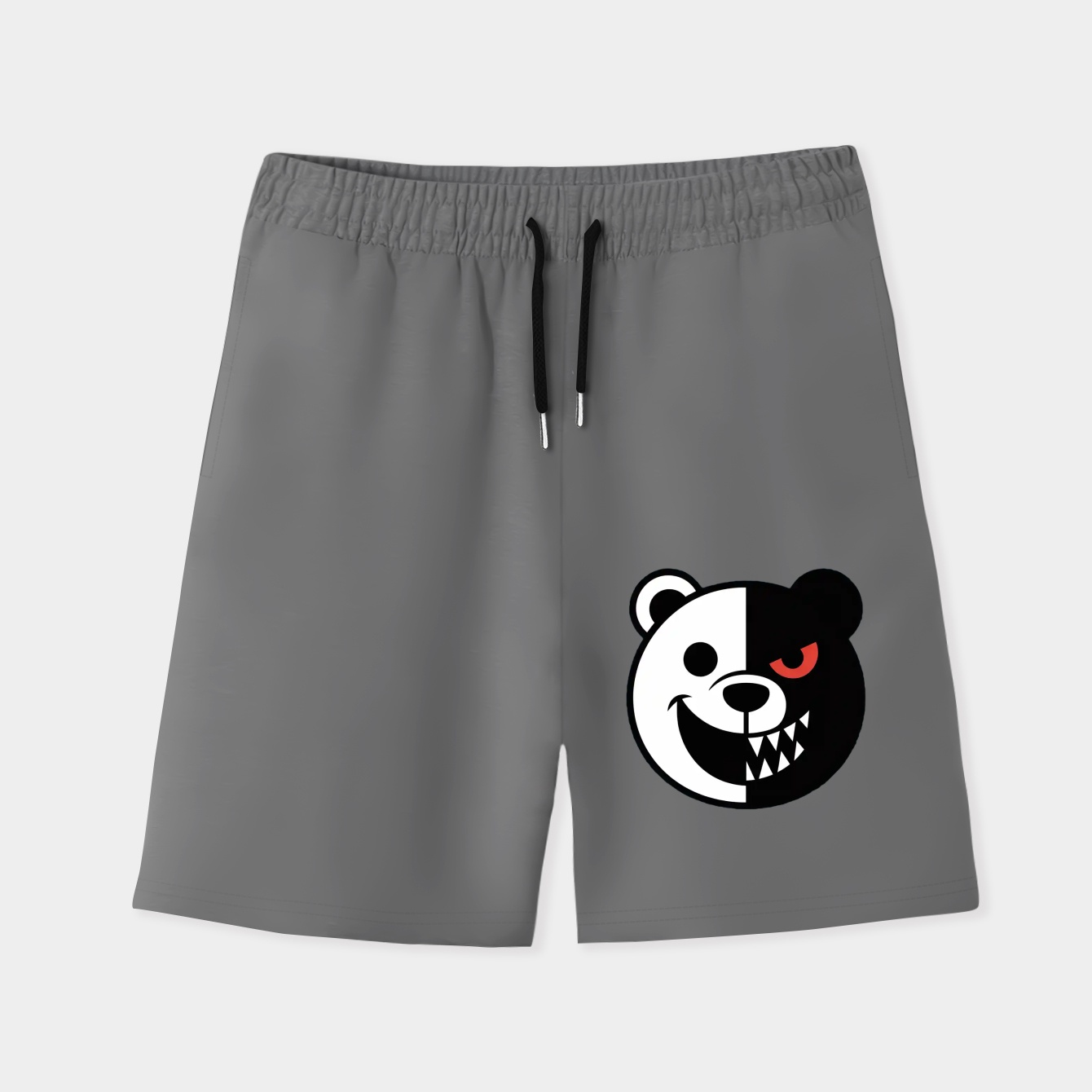 Monokuma!! Men's Quick-Dry Athletic Shorts