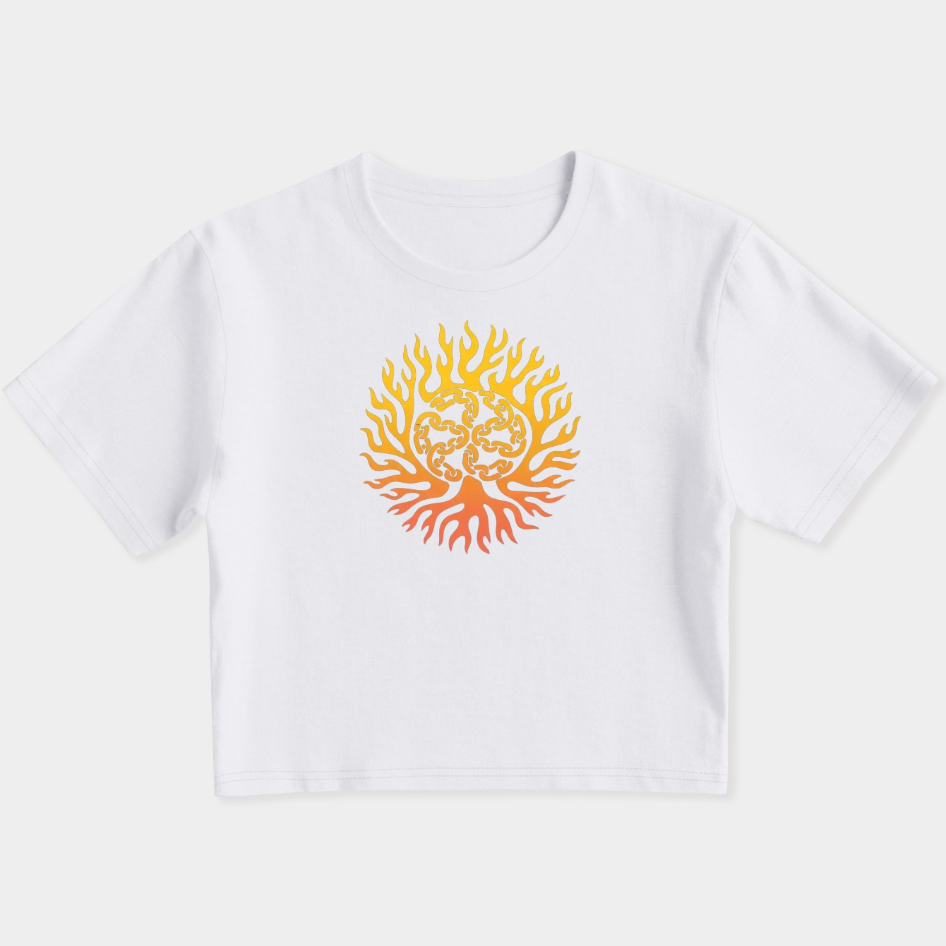 Omen shackles sigil Women's Slim Fit Baby Tee