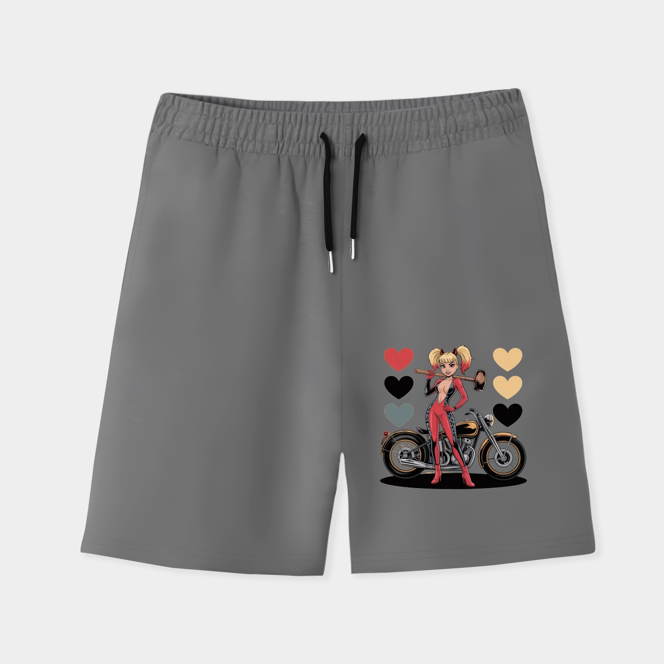 Harley The Leopard Men's Quick-Dry Athletic Shorts