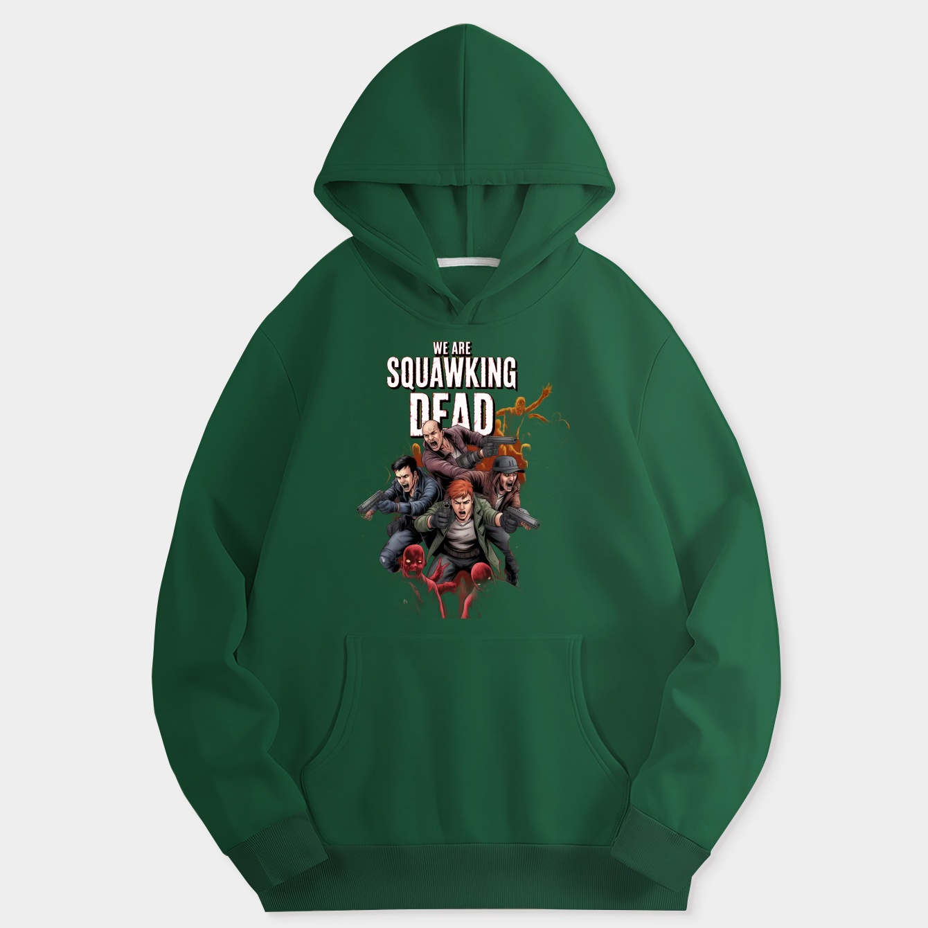 SQUAWKING DEAD Comic Book Women's Hoodie