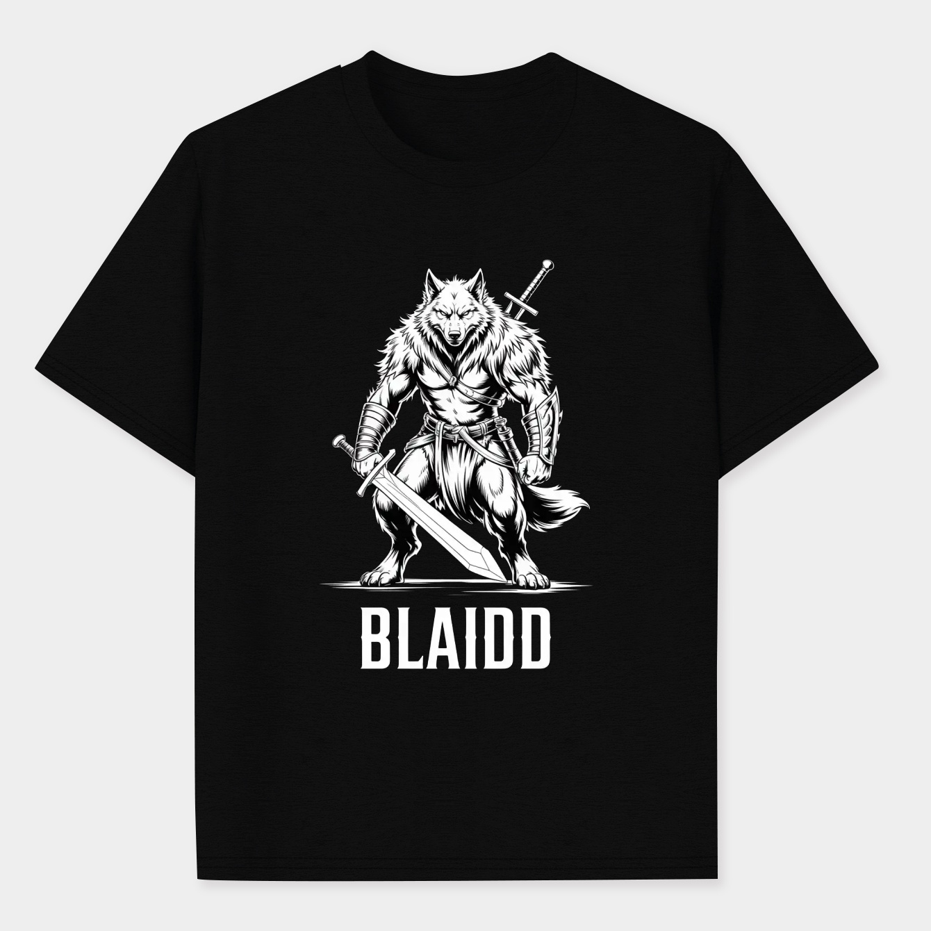 Blaidd The Half-wolf Men's Performance Athletic T-Shirt