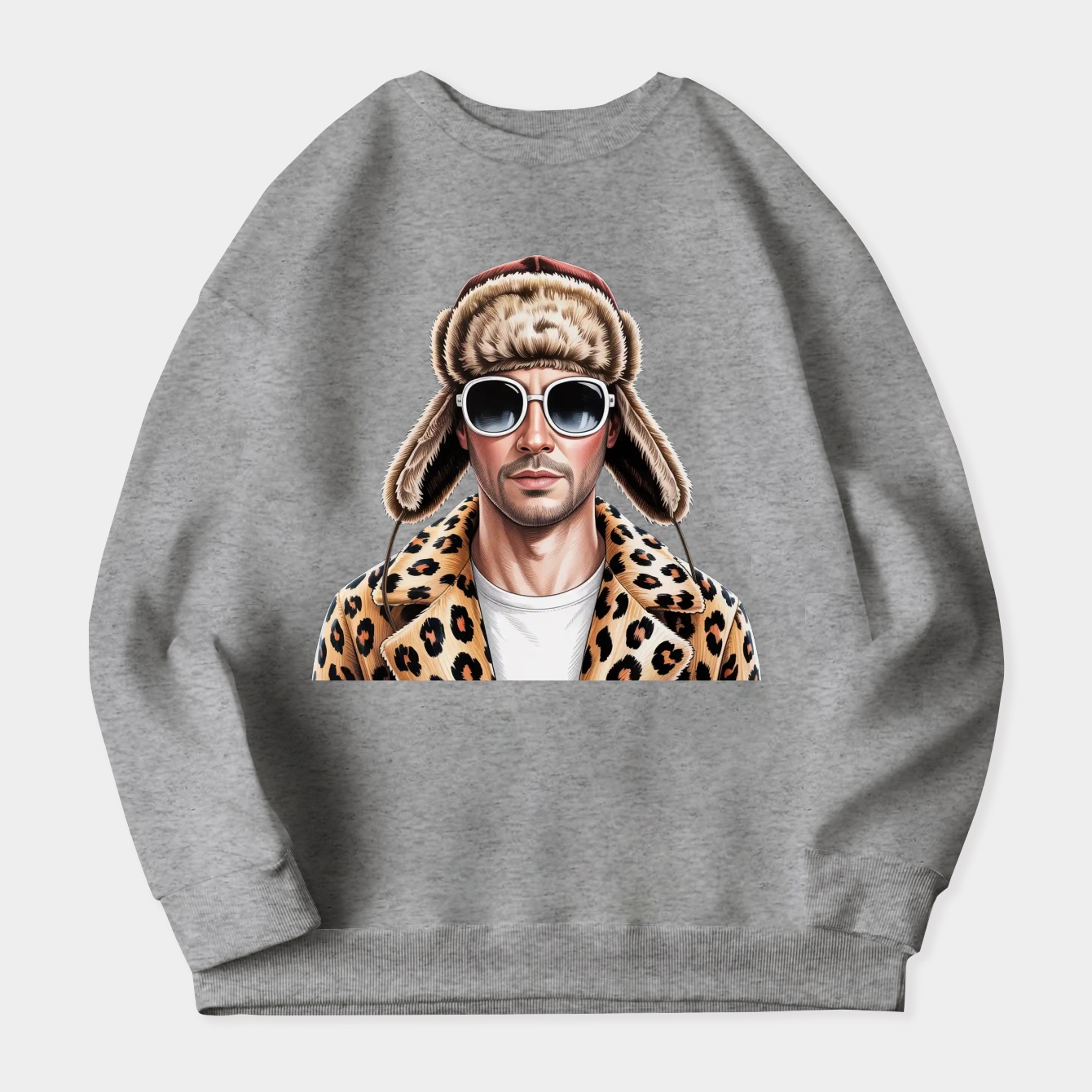 kuurt spit Women's Crewneck Sweatshirt