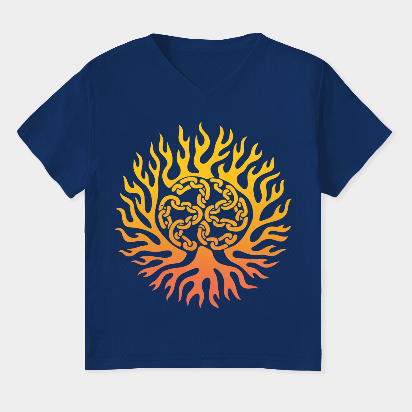 Omen shackles sigil Women's Plus Size V-Neck T-Shirt