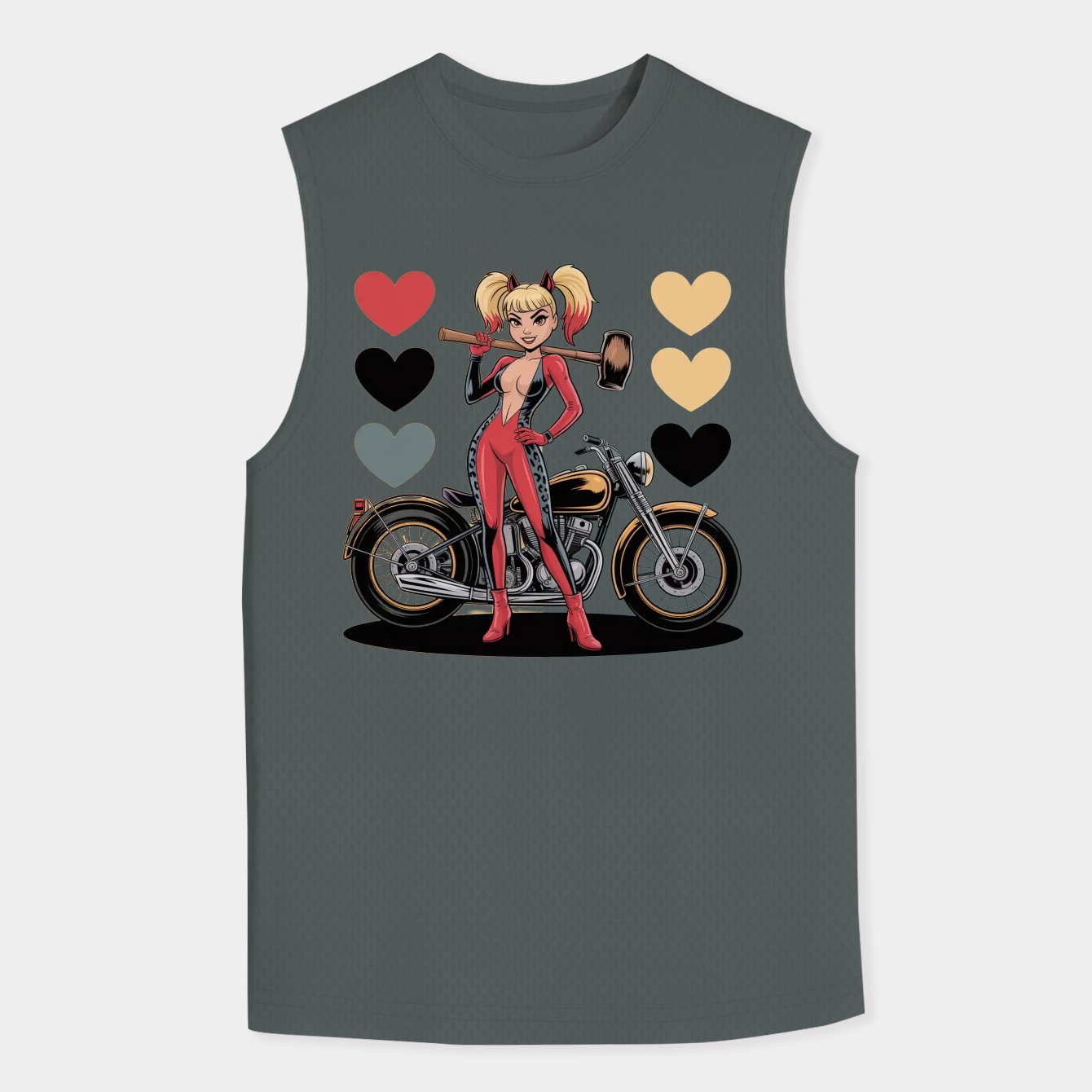 Harley The Leopard Men's Big & Tall Tank Top