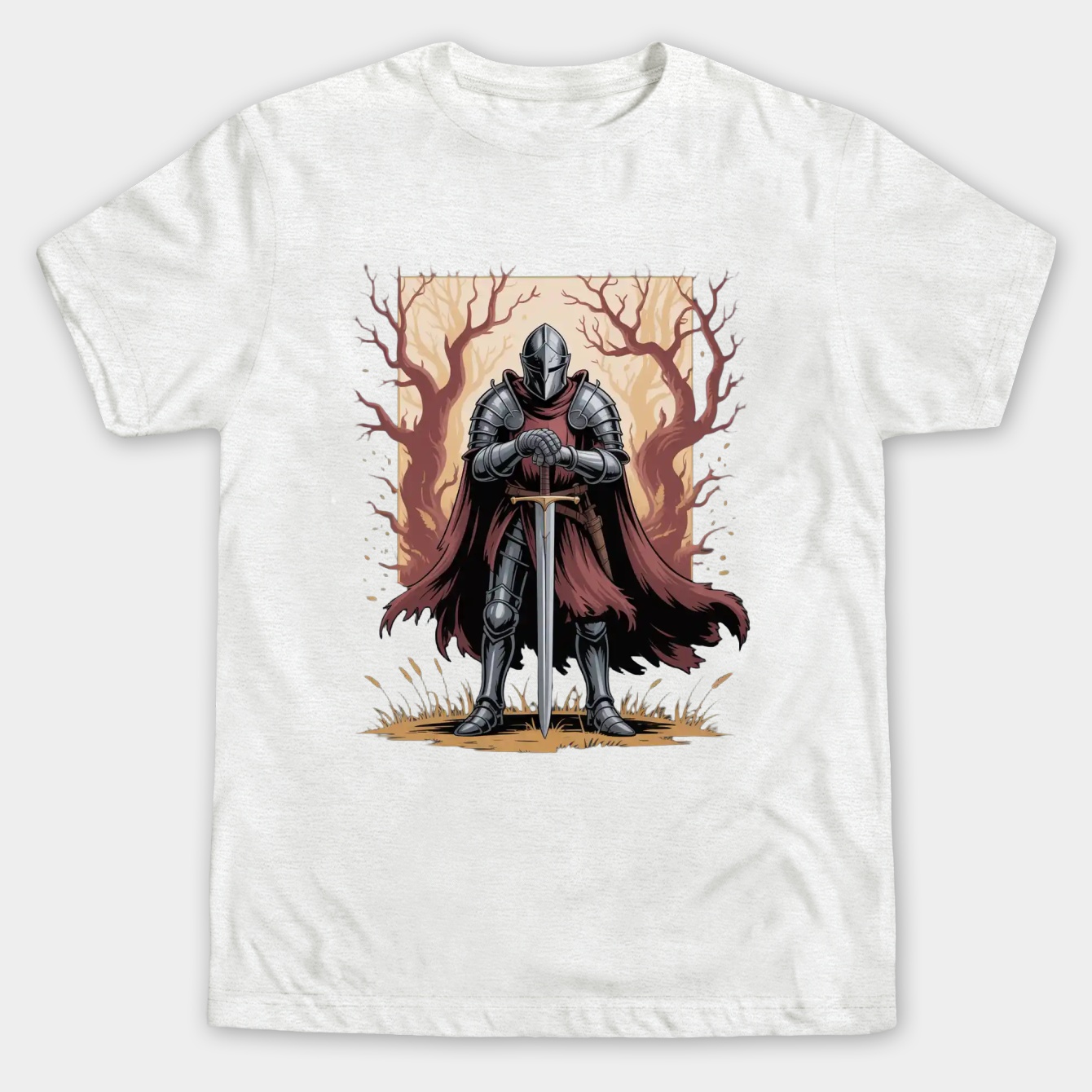 elden ring crimson knight Men's Big & Tall T-shirt