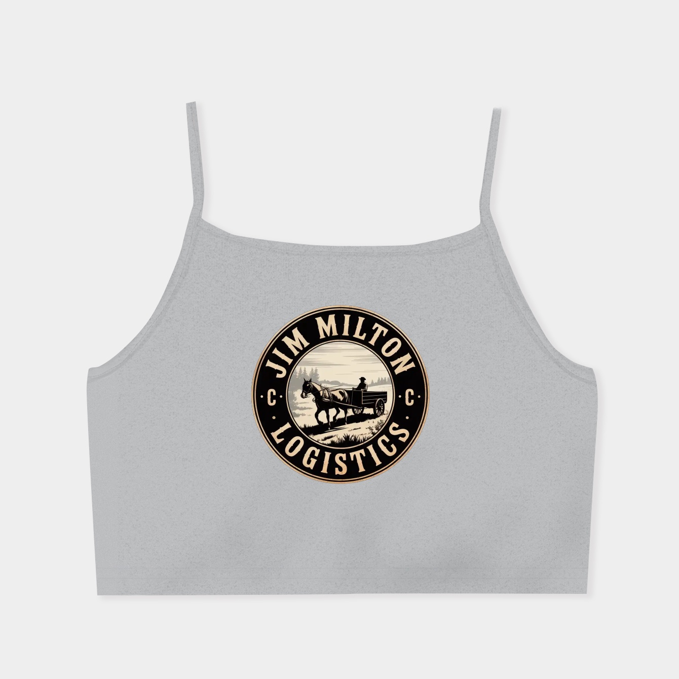 Jim Milton Logistics Women's  Spaghetti Strap Tank Top