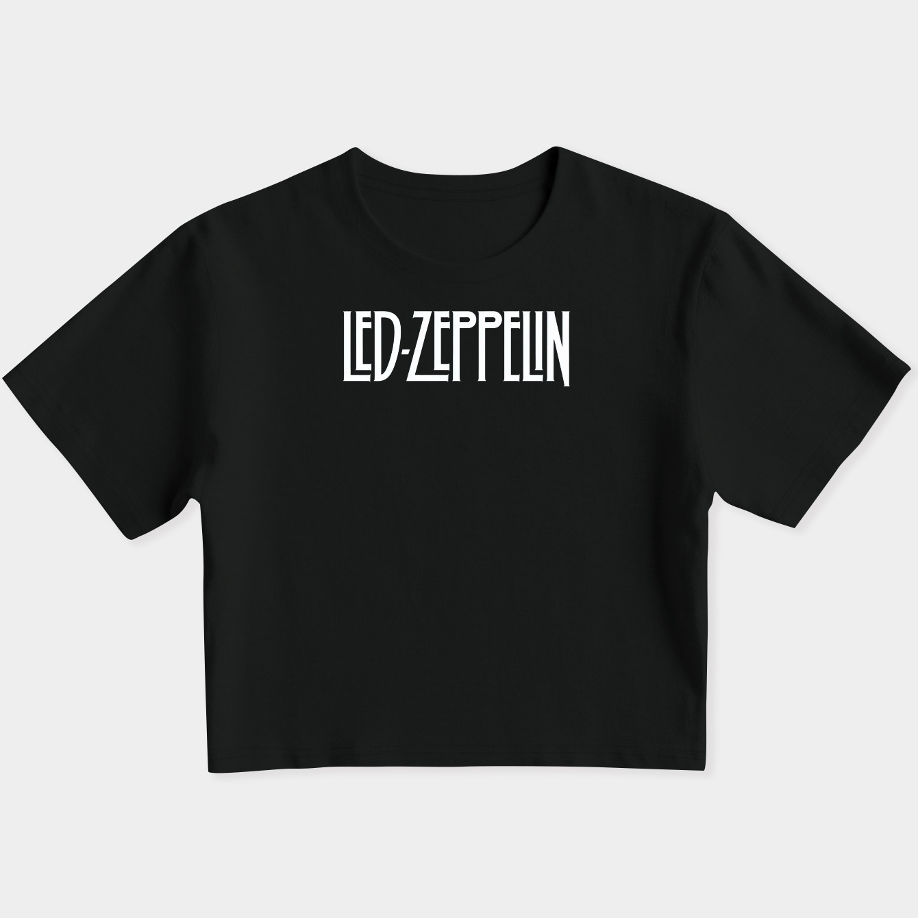 Led Zeppelin Women's Slim Fit Baby Tee
