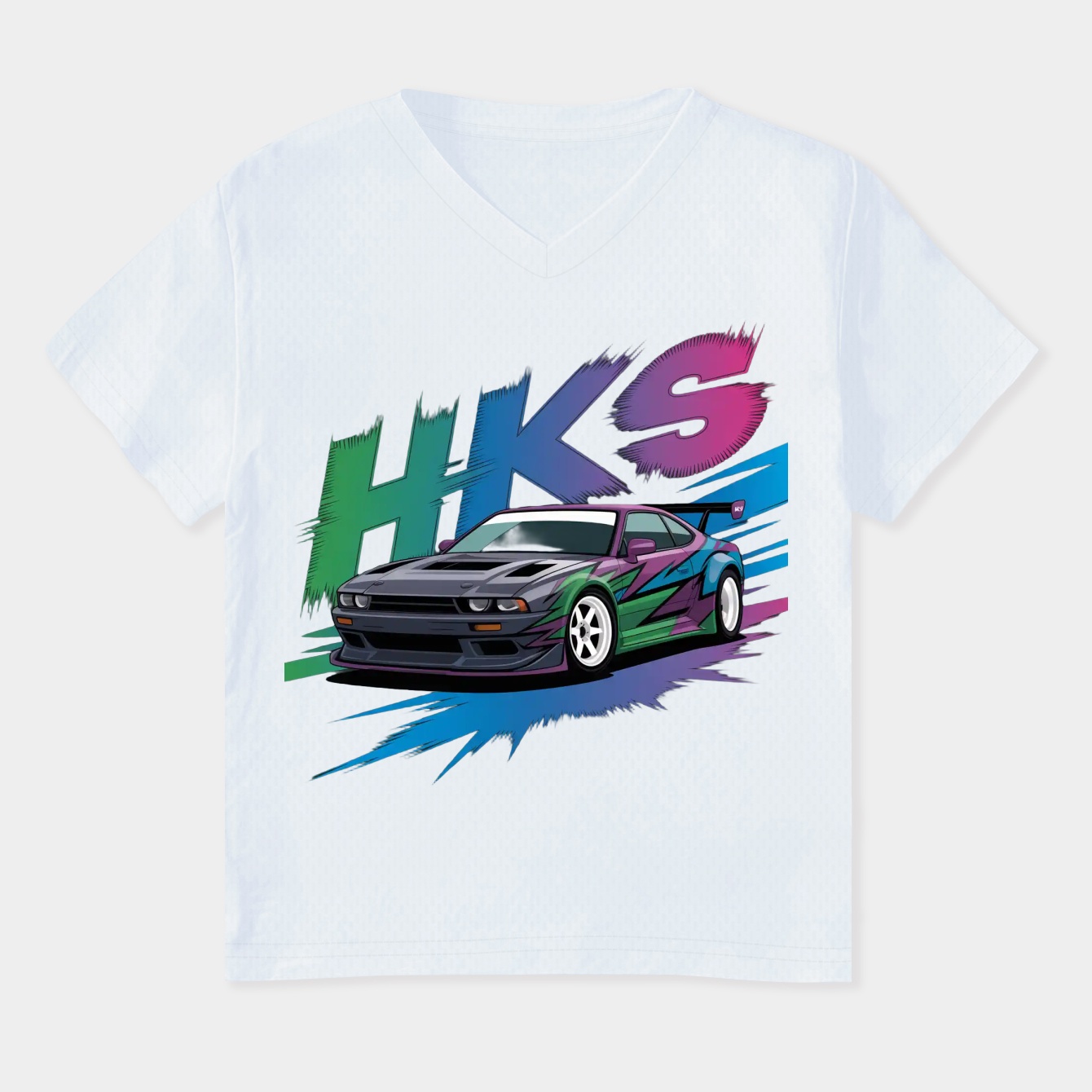 hks a90 supra jdm hypermax Women's Plus Size V-Neck T-Shirt