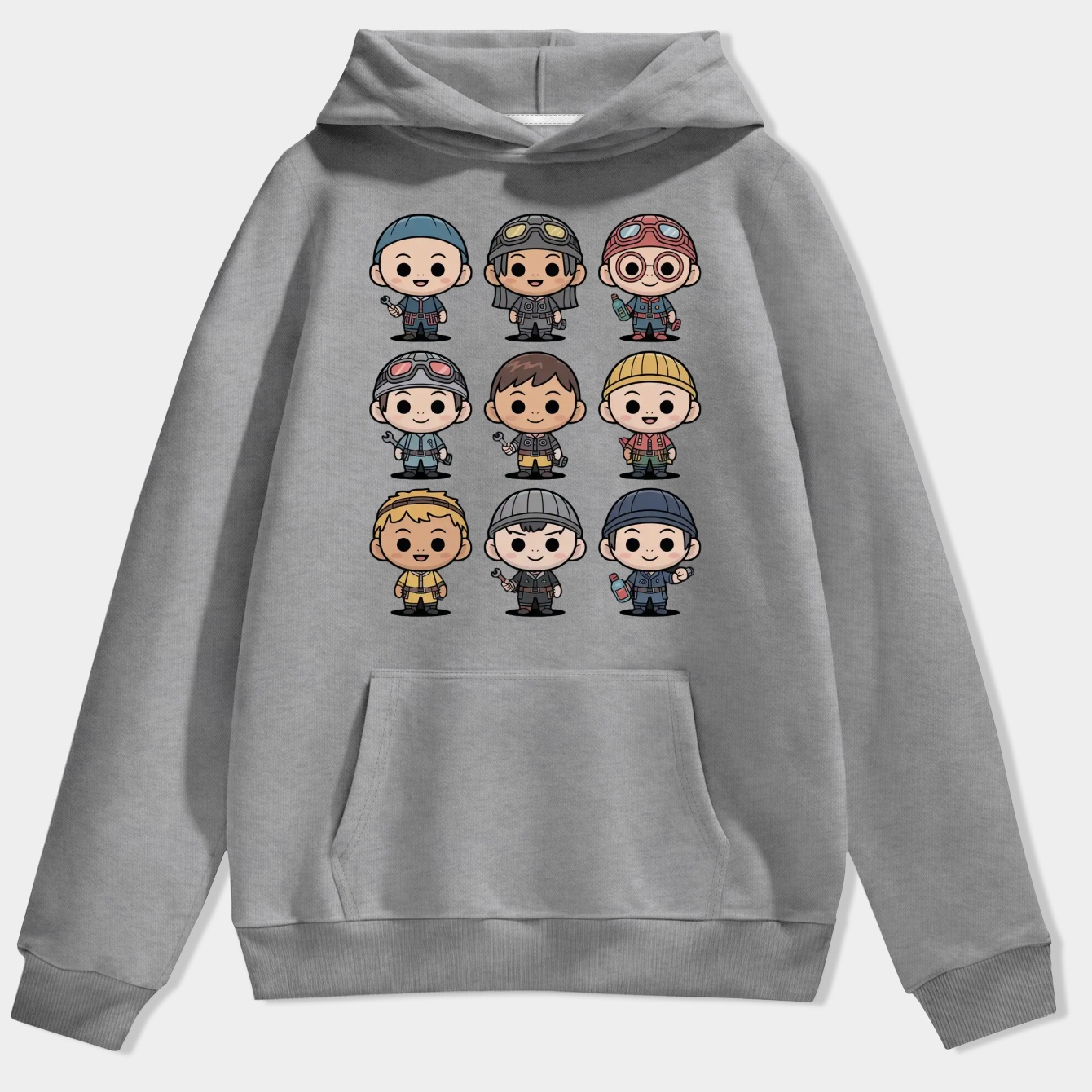 TF2 Blu Fren Set Men's Hoodie