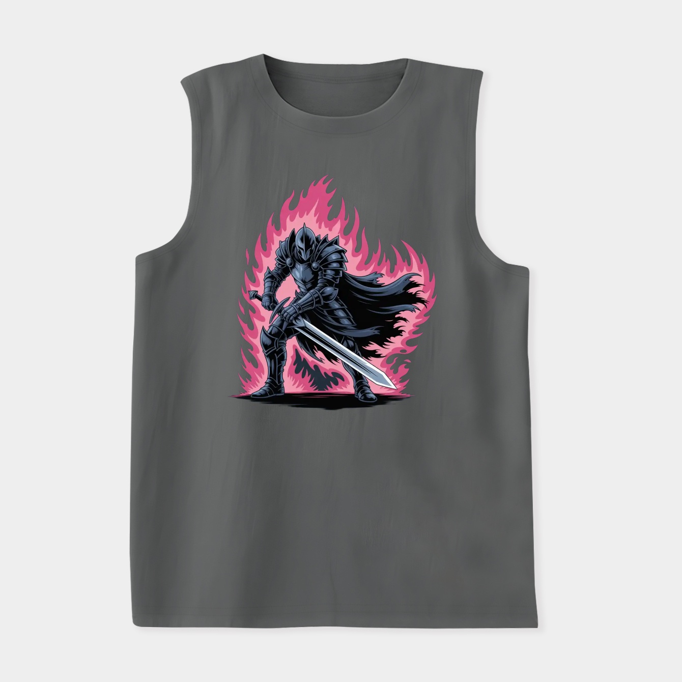 dark soul shadow flame Women's Soft Tank Top