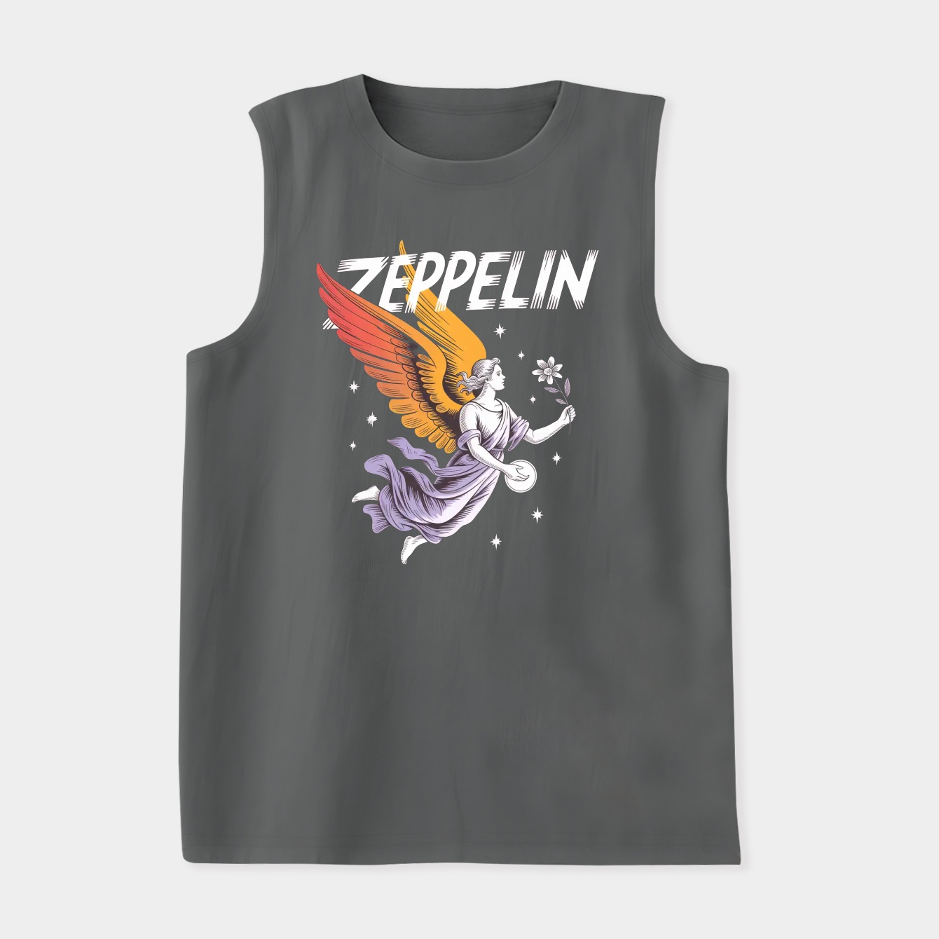 Zeppelin Statut Flower Women's Soft Tank Top