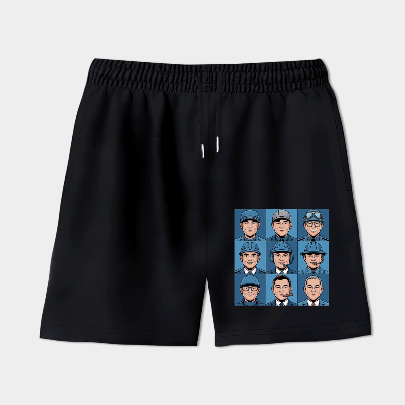 Team Fortress 2 Blue Team Character Grid