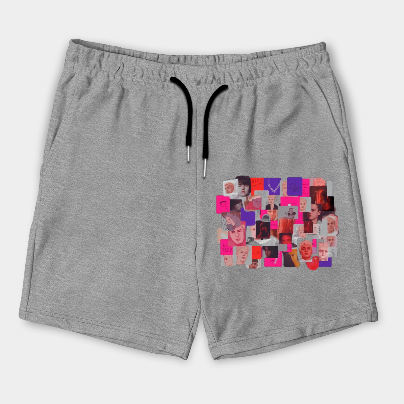 peep collage Poster Men's Shorts