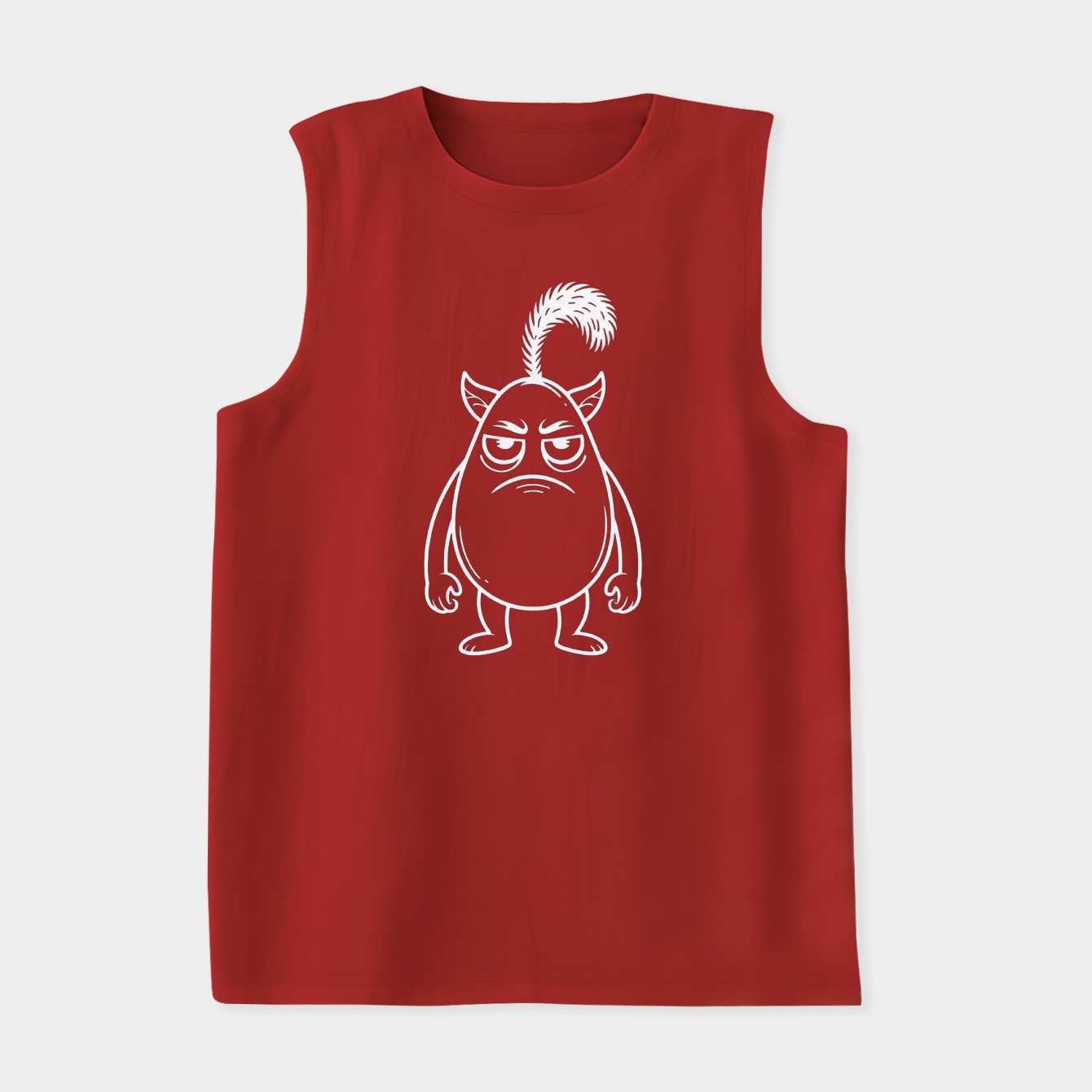 Moomintroll Angry Women's Soft Tank Top