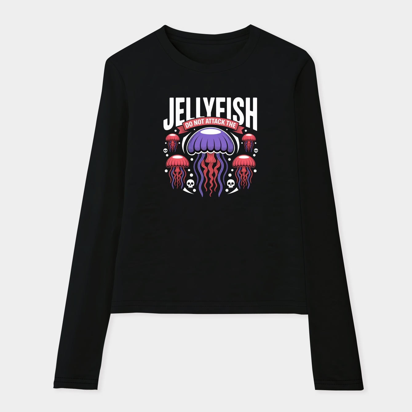 Vintage Elden Ring Attack The Jellyfish Women's Soft Long Sleeve T-Shirt
