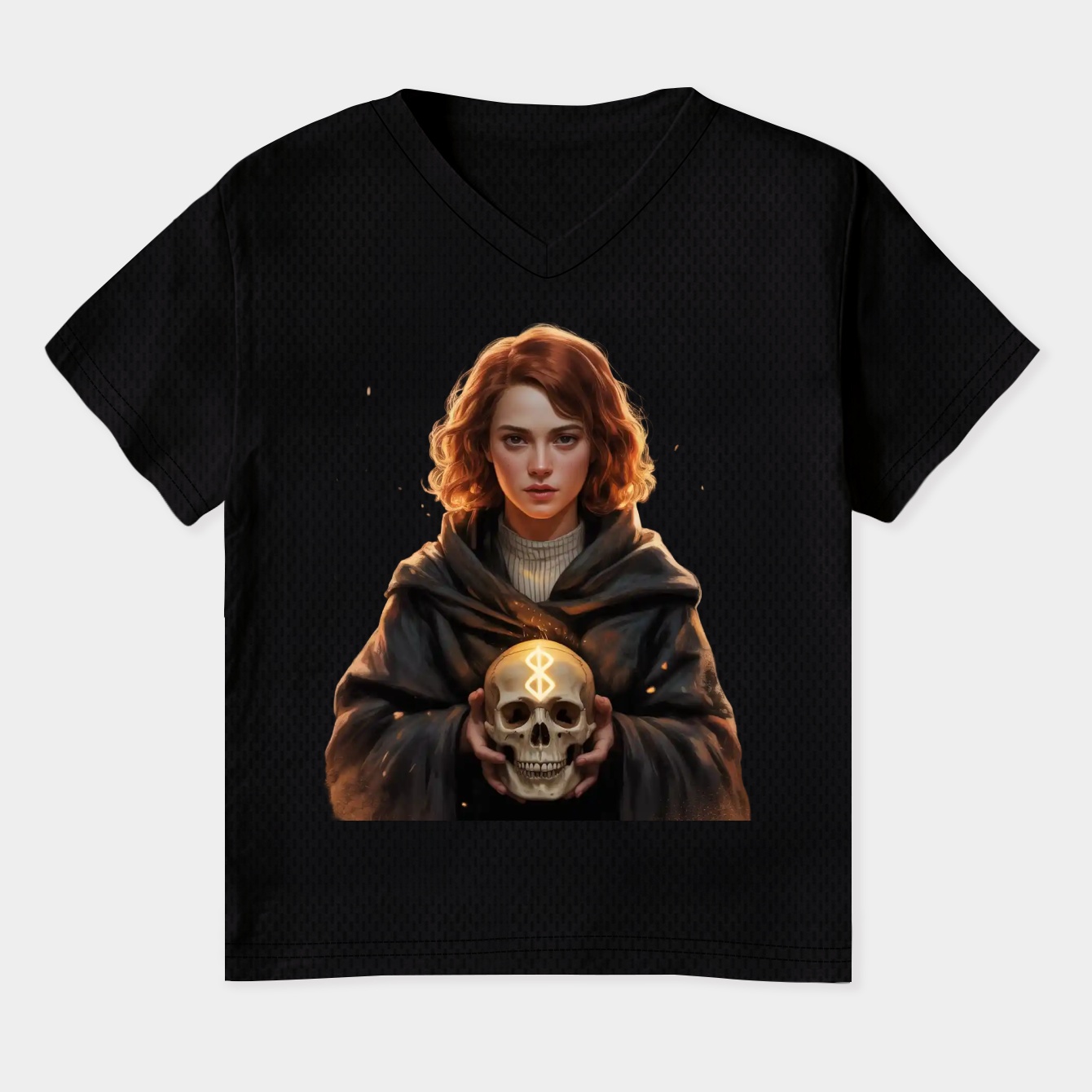 Maidenless Women's Plus Size V-Neck T-Shirt