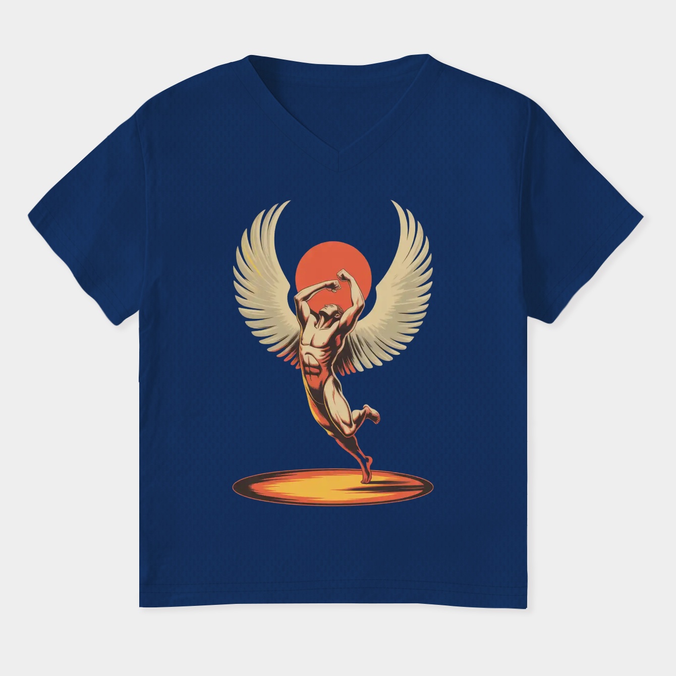 Zep's Timeless Echo Ensemble Women's Plus Size V-Neck T-Shirt