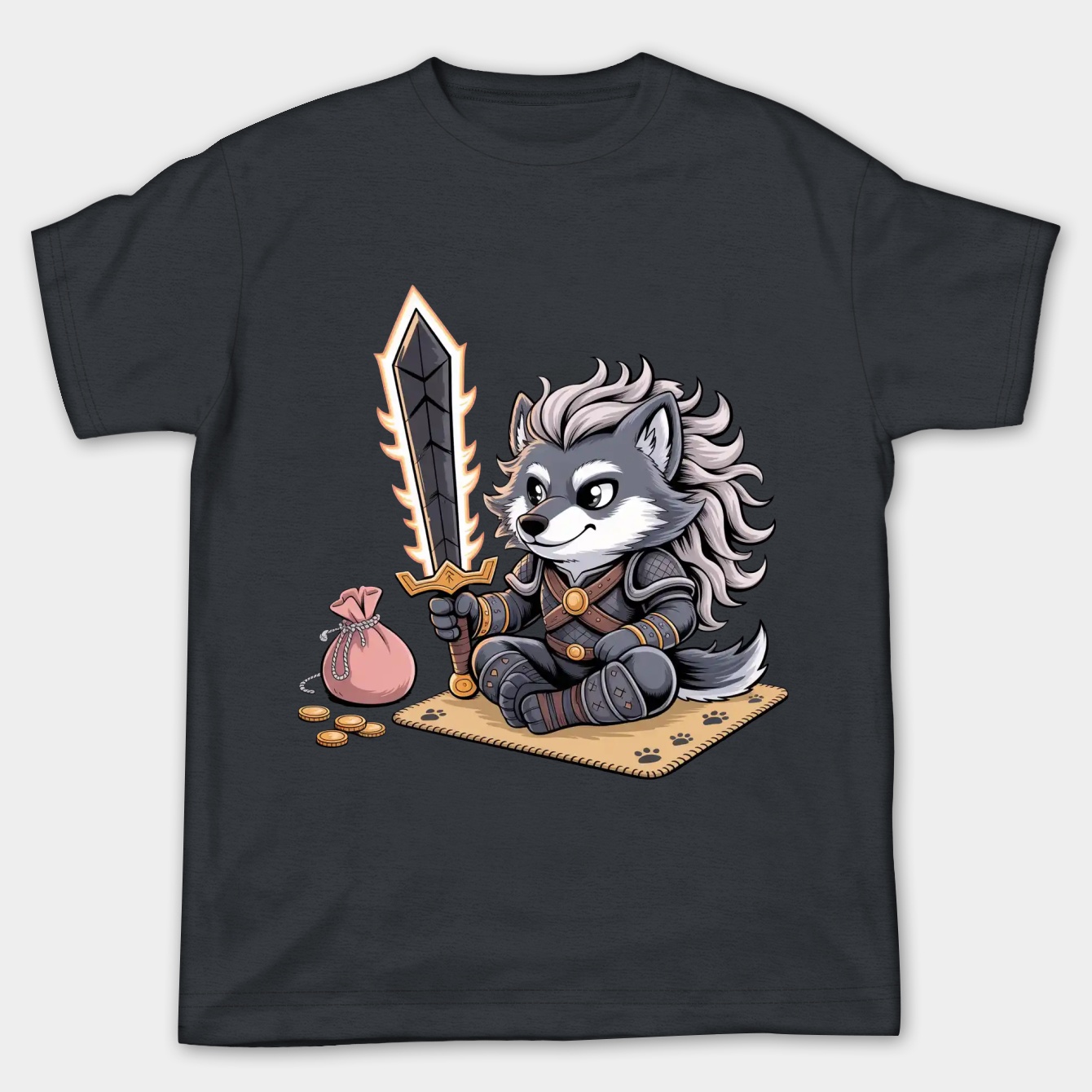 Elden Ring Chibi Maliketh the Black Blade Women's Plus Size T-shirt