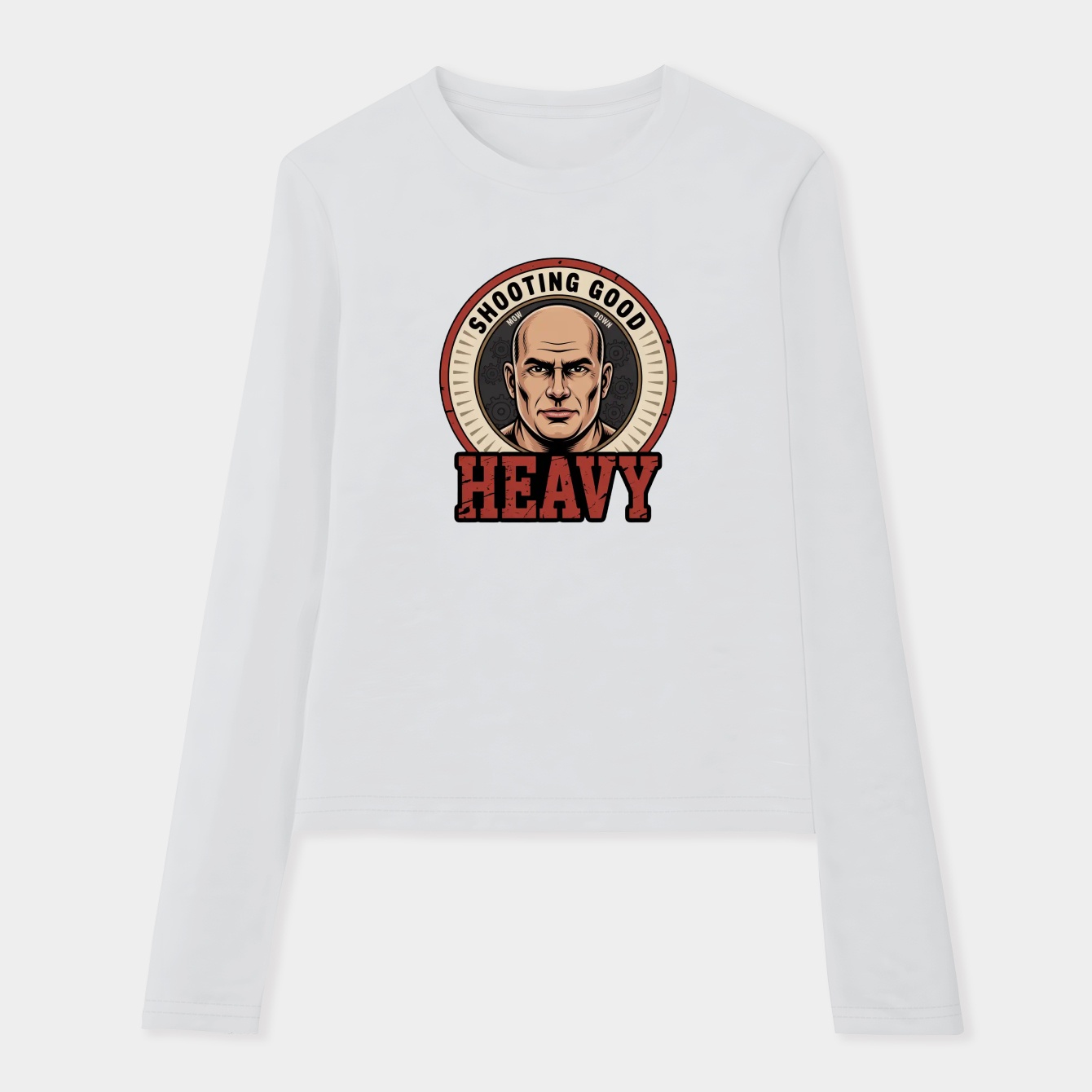 HEAVY - RED TEAM Women's Soft Long Sleeve T-Shirt