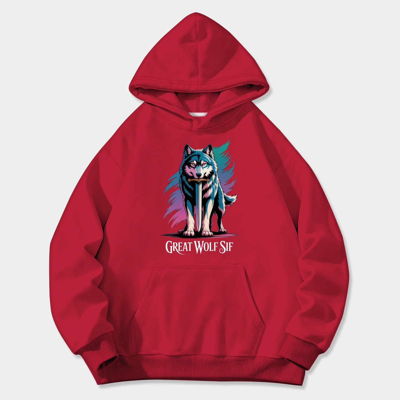 Great Wolf Sif Women's Plus Size Hoodie