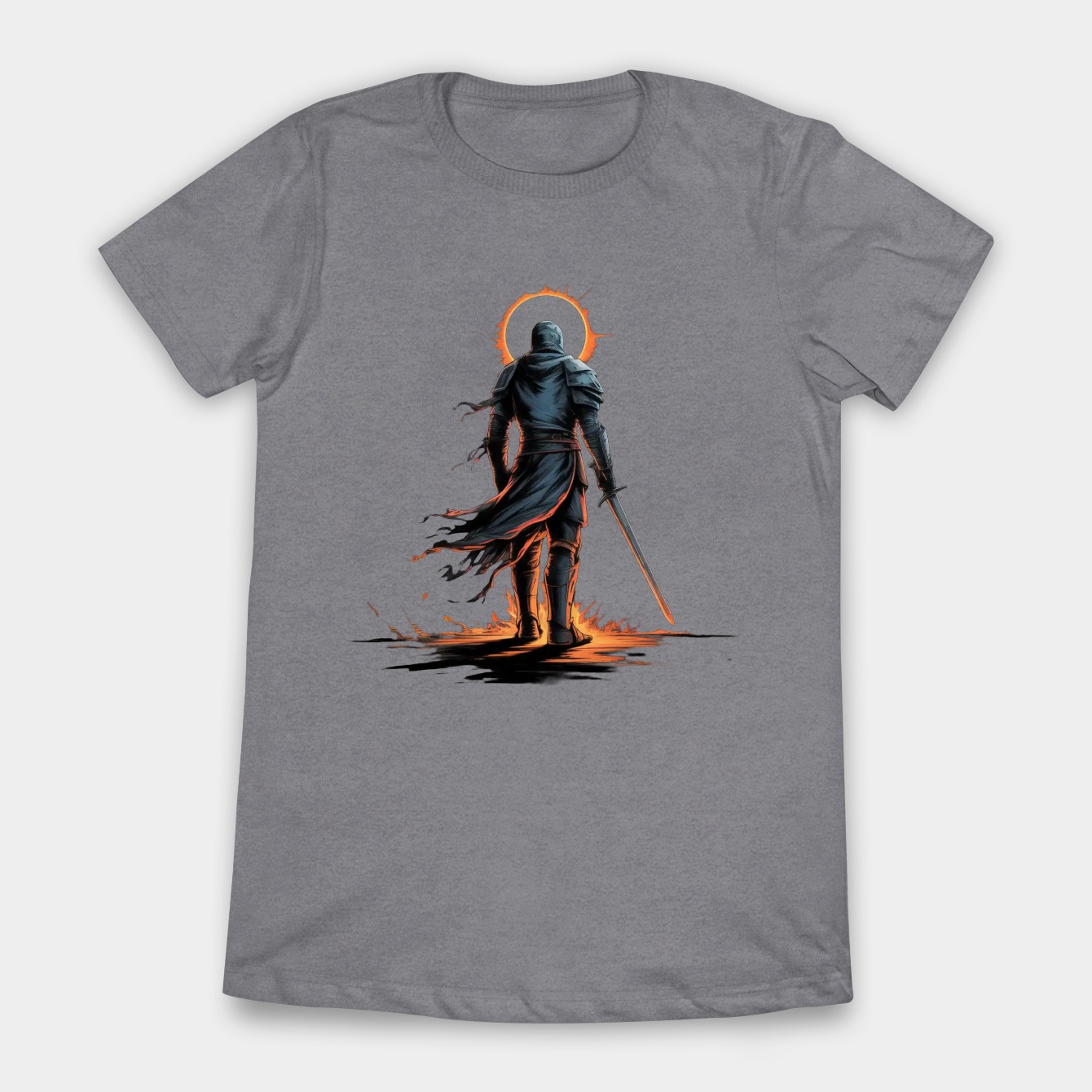 dark soul warrior eclipse Women's T-Shirt