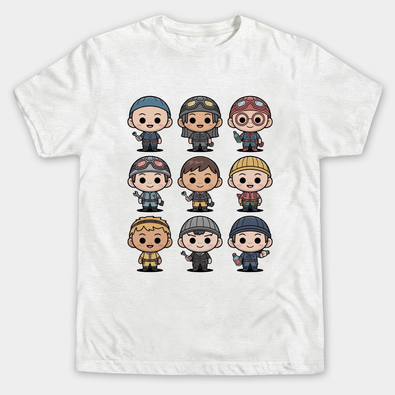 TF2 Blu Fren Set Men's Big & Tall T-shirt