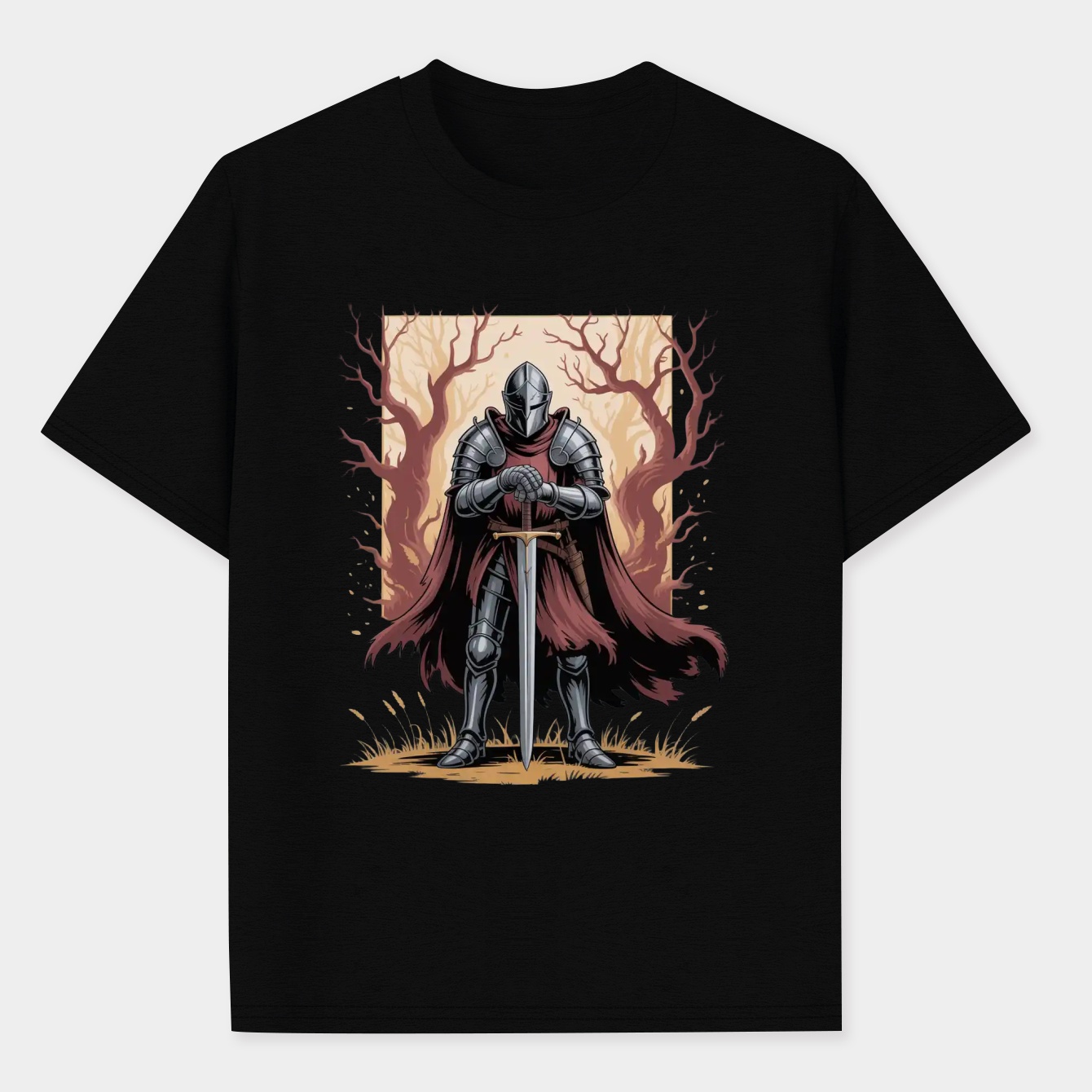 elden ring crimson knight Men's Performance Athletic T-Shirt