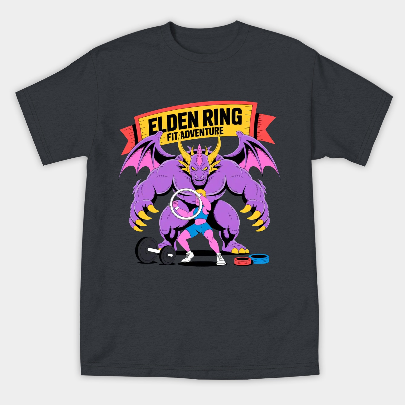 Git Gud! Git STRONK! Women's Athletic Performance T-Shirt