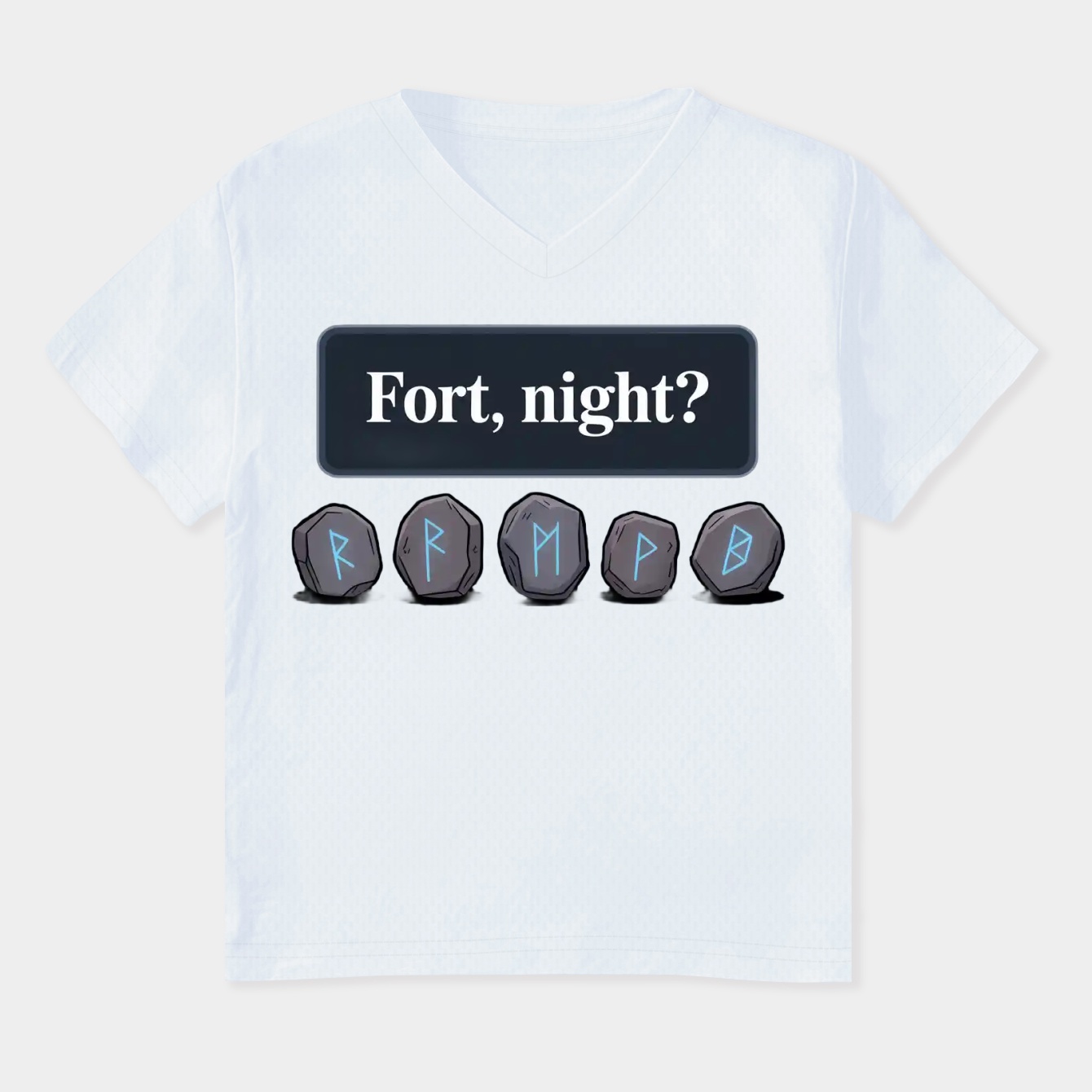 Fort, night? - Elden Ring Message Women's Plus Size V-Neck T-Shirt