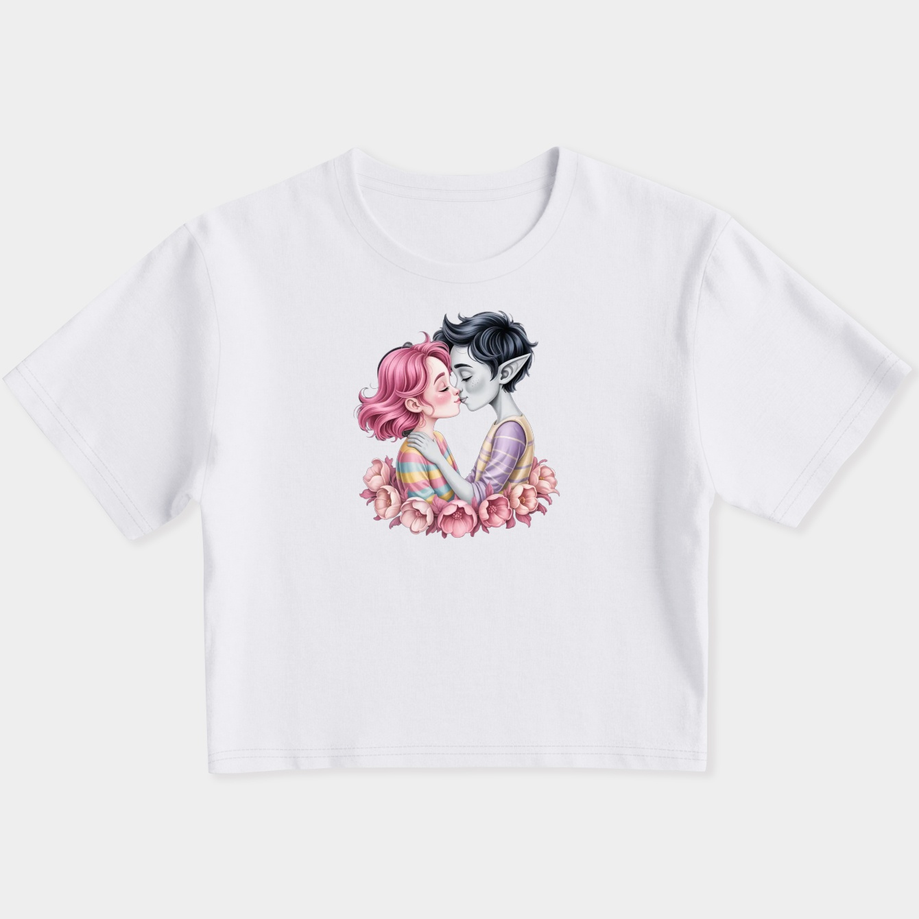 Bubbline Women's Slim Fit Baby Tee