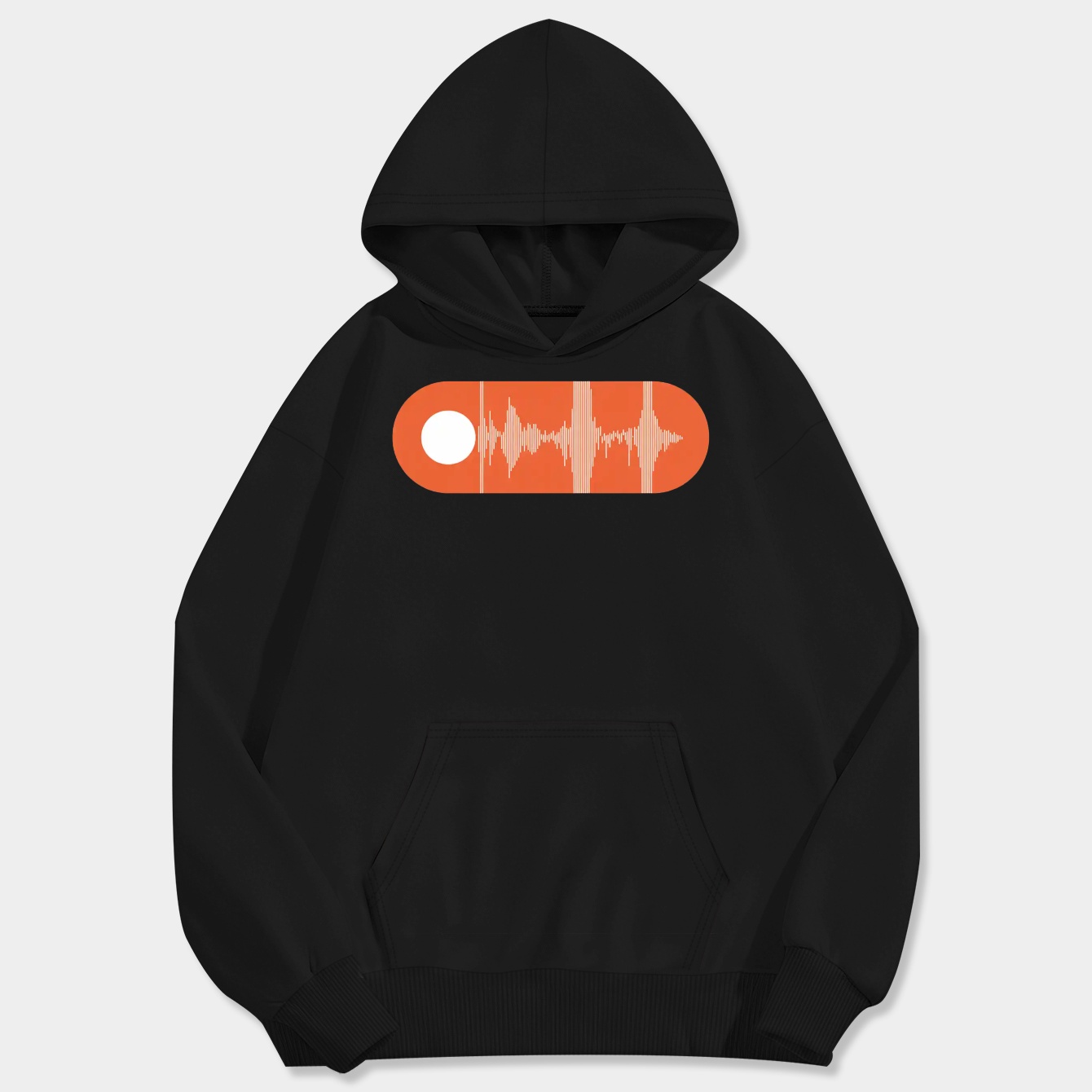 Sick Again Led Zeppelin - Spotify Code Men's Big & Tall Hoodie