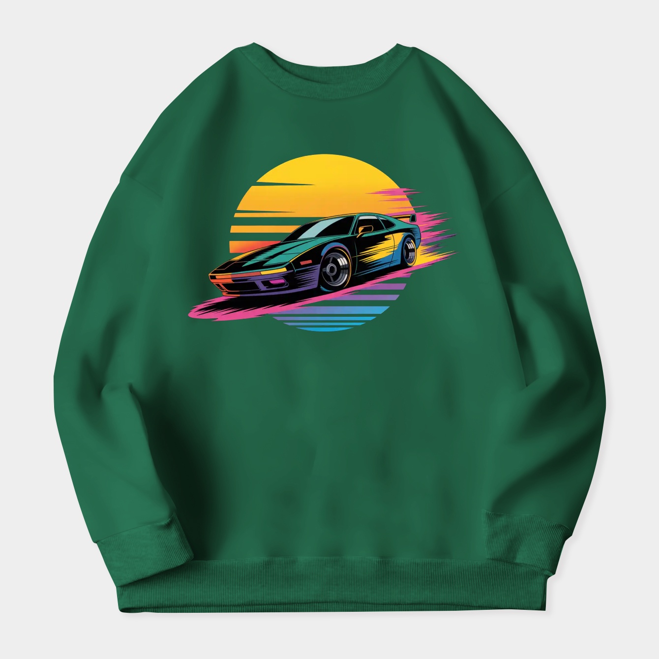 Drifter Sunset Racer Women's Crewneck Sweatshirt