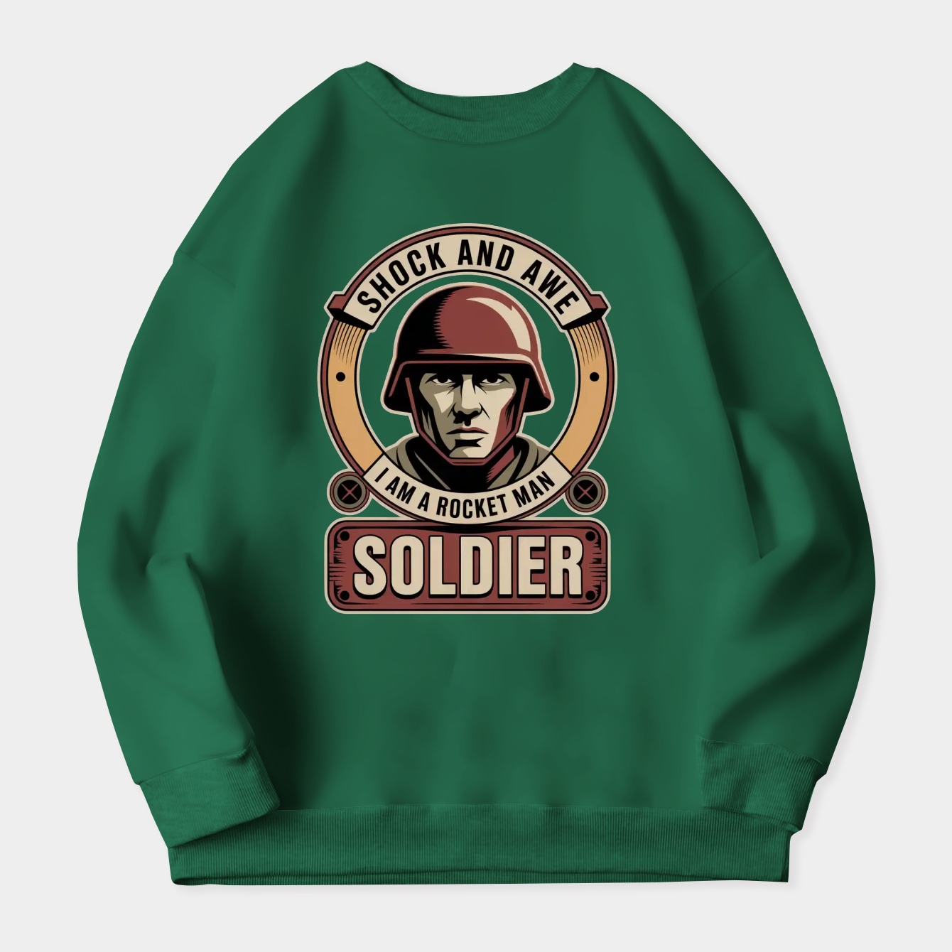 SOLDIER - RED TEAM Women's Crewneck Sweatshirt