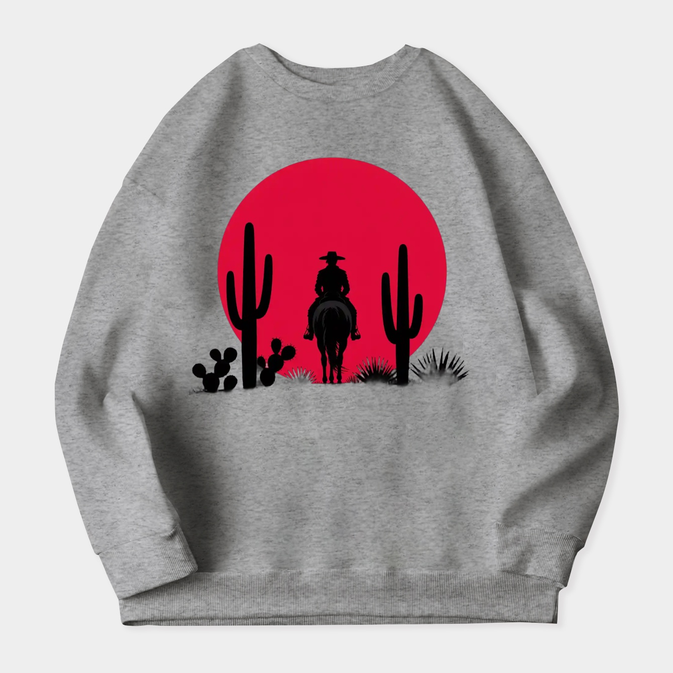 Red moon version two Women's Plus Size Sweatshirt