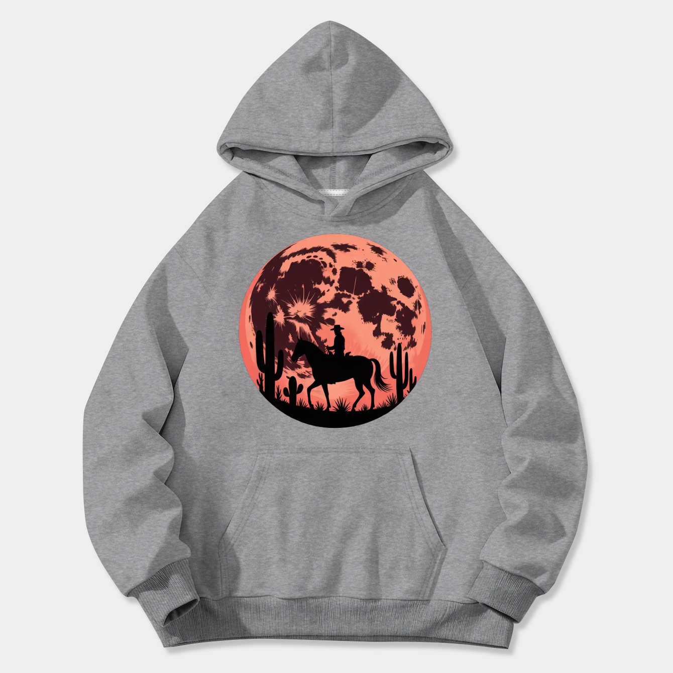 Red Moon Women's Plus Size Hoodie