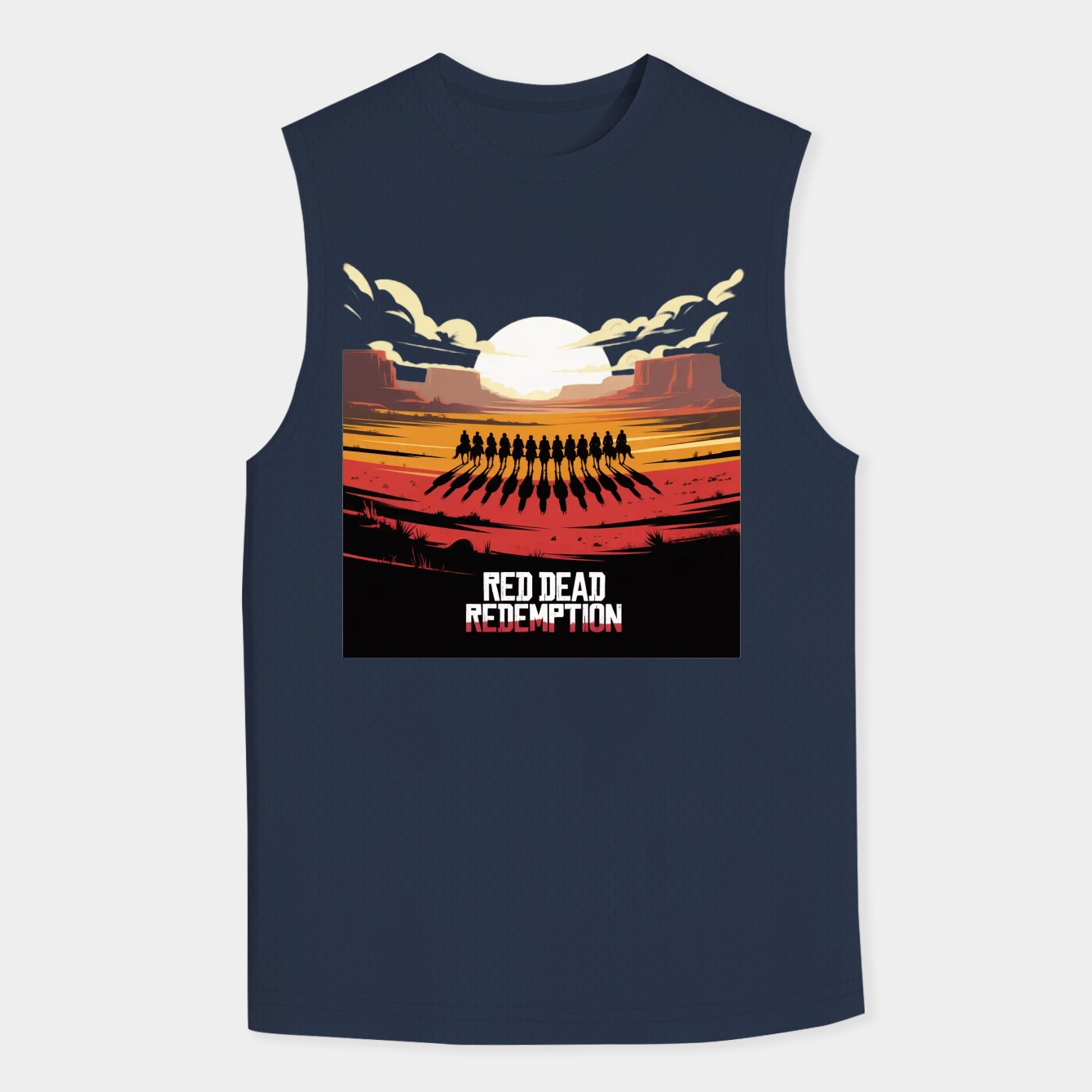 Red Dead Redemption Men's Big & Tall Tank Top