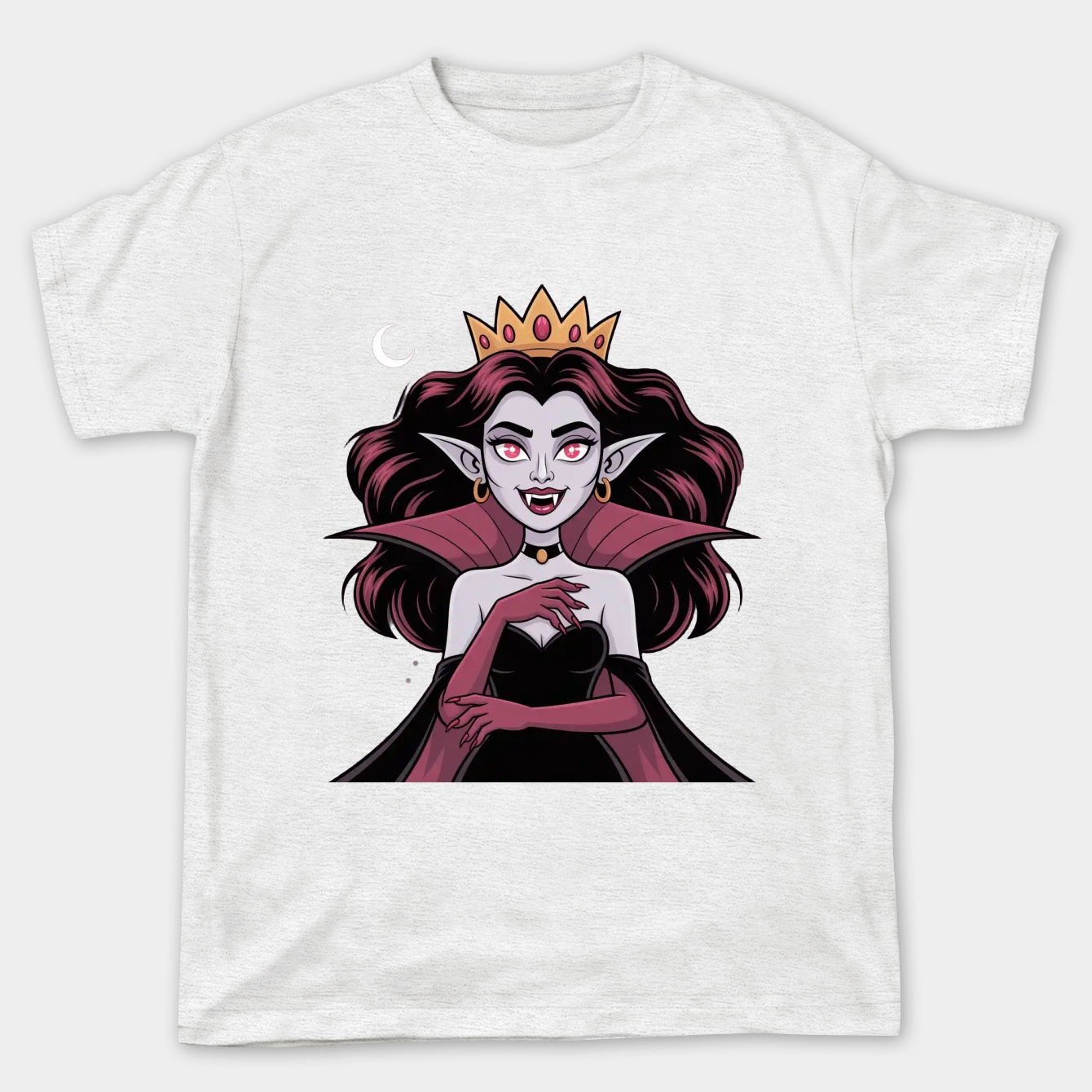 Vampire Queen Poster Women's Plus Size T-shirt
