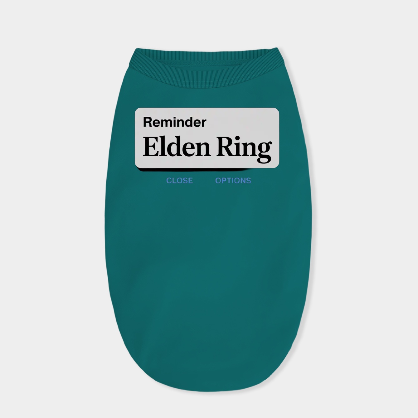 Elden Ring Reminder Notification Dog Shirt