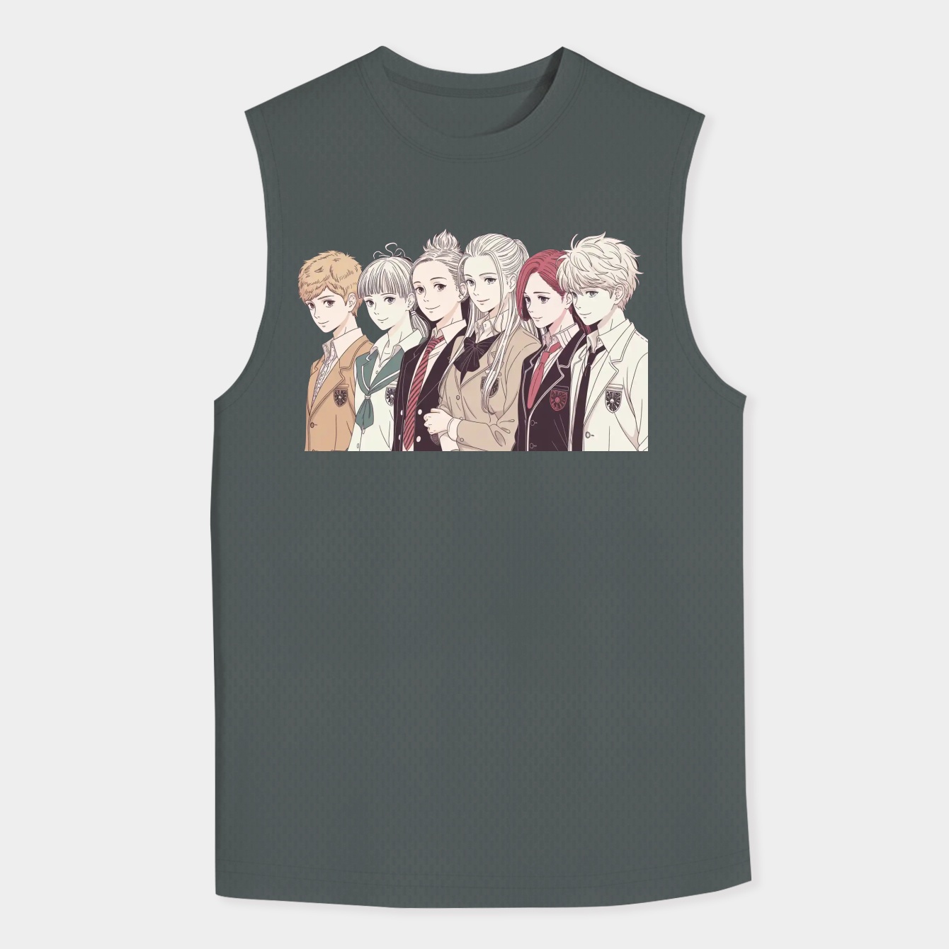 Danganronpa Men's Big & Tall Tank Top