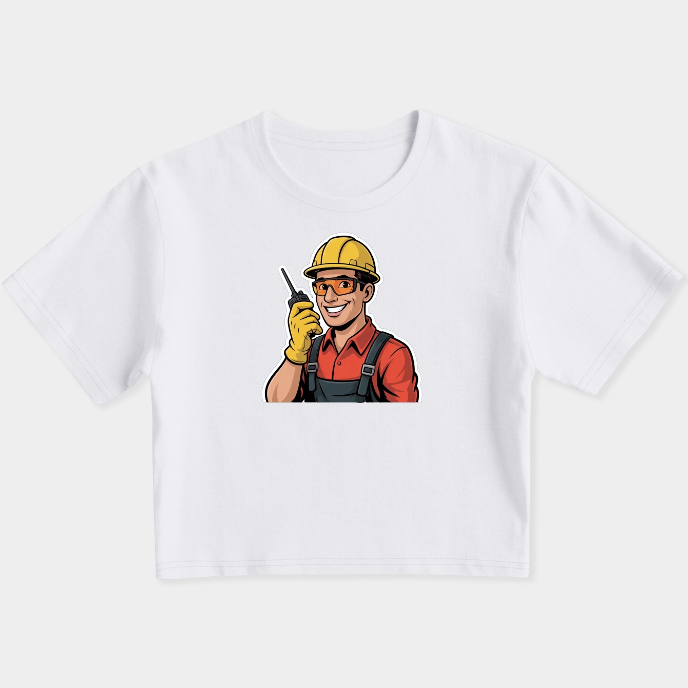 RED Texas Style Women's Slim Fit Baby Tee