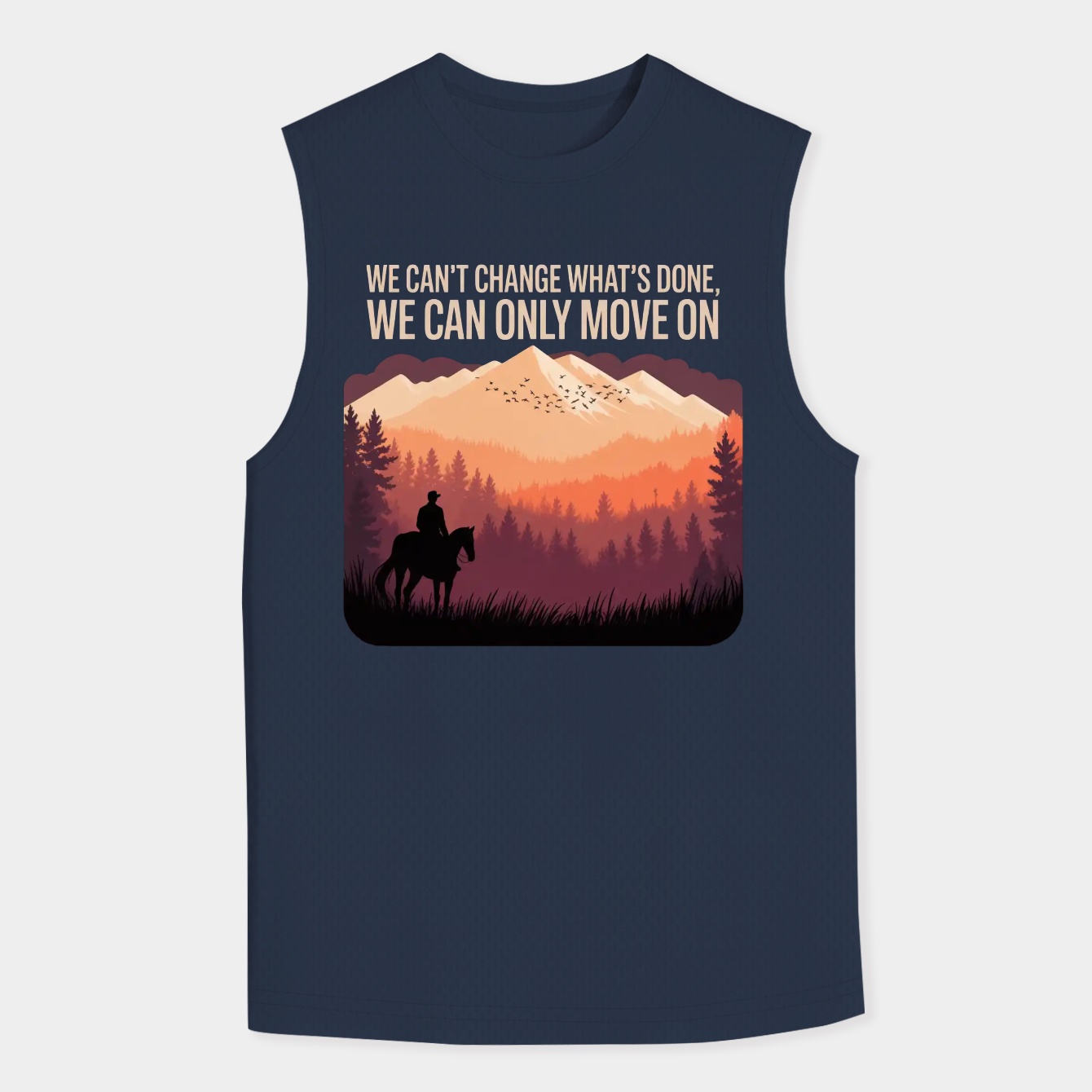 We can't change what's done, we can only move on