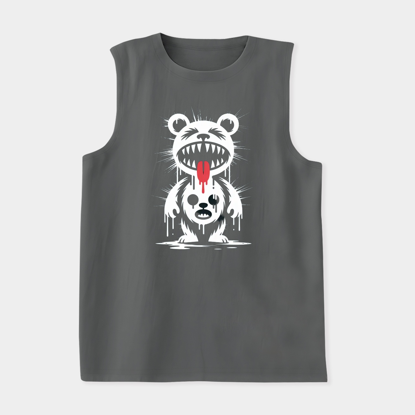 Painted Monokuma Women's Soft Tank Top