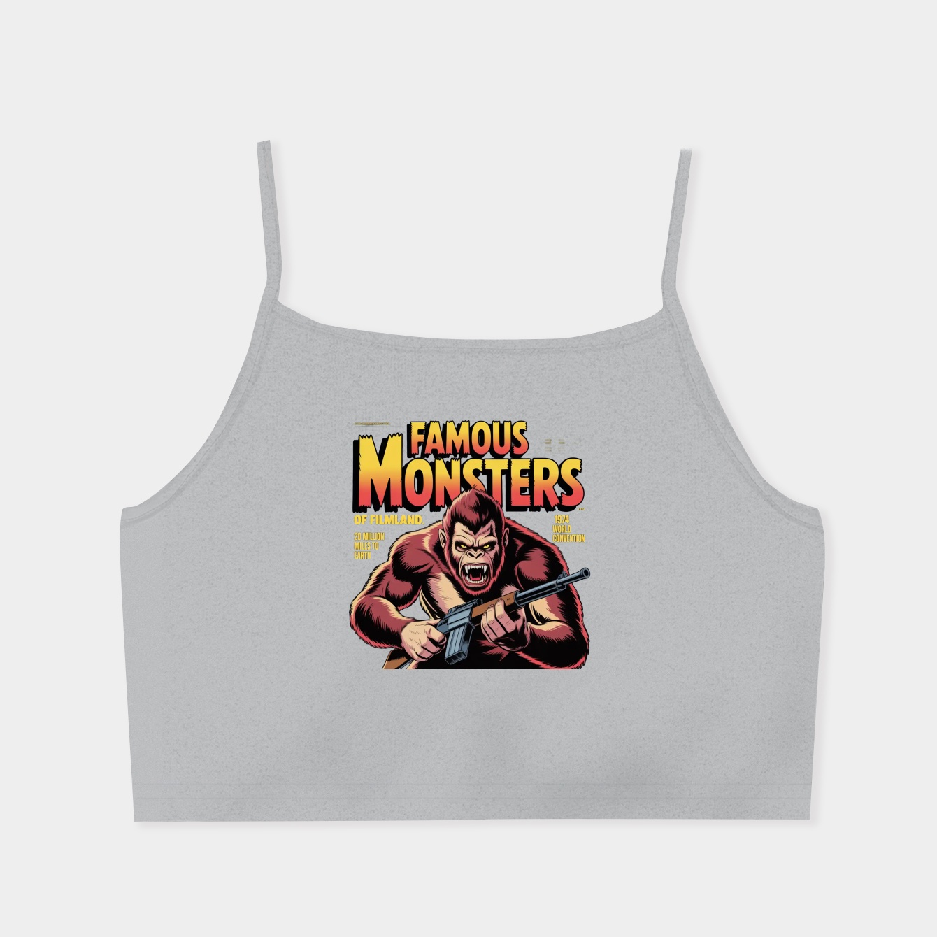 Famous Monsters Women's  Spaghetti Strap Tank Top