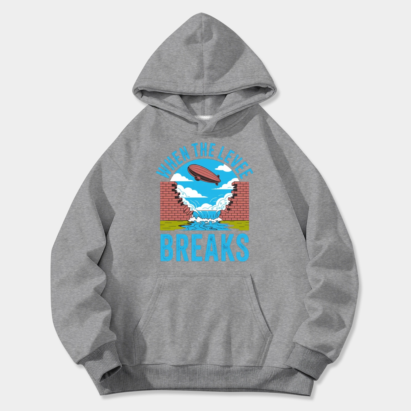 When The Levee Breaks Women's Plus Size Hoodie
